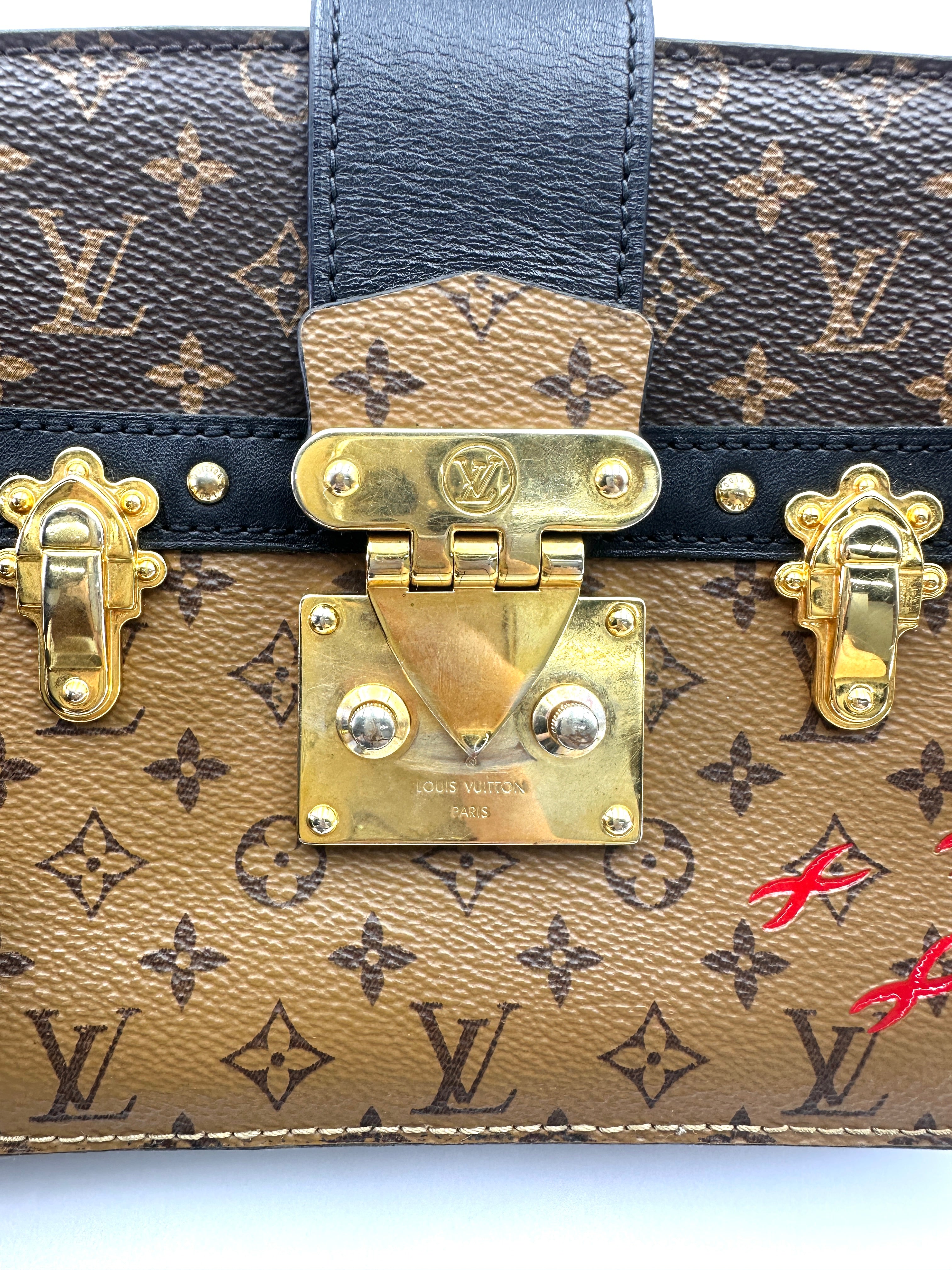 Louis Vuitton Trunk Clutch Monogram Canvas Bag LV3112
