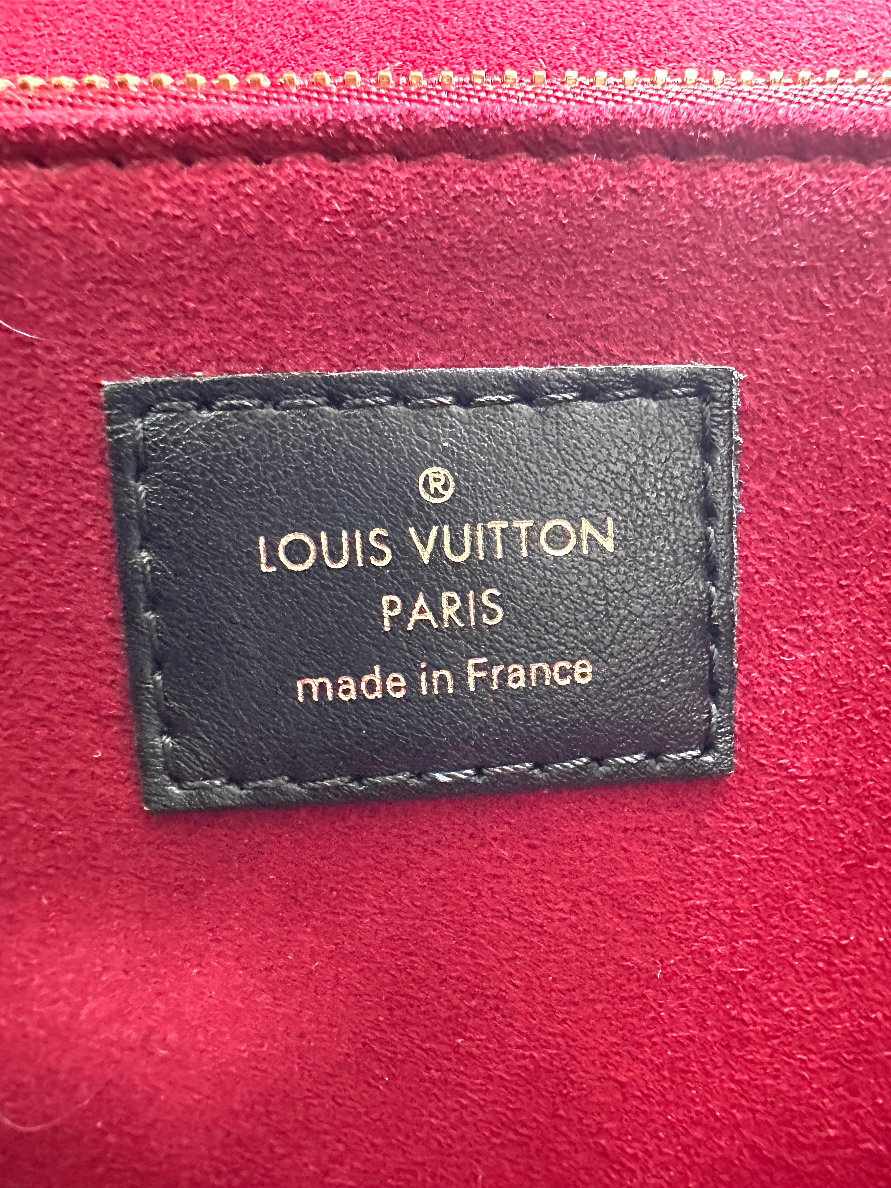 Louis Vuitton Passy Monogram Canvas Chain Shoulder Bag LV3115