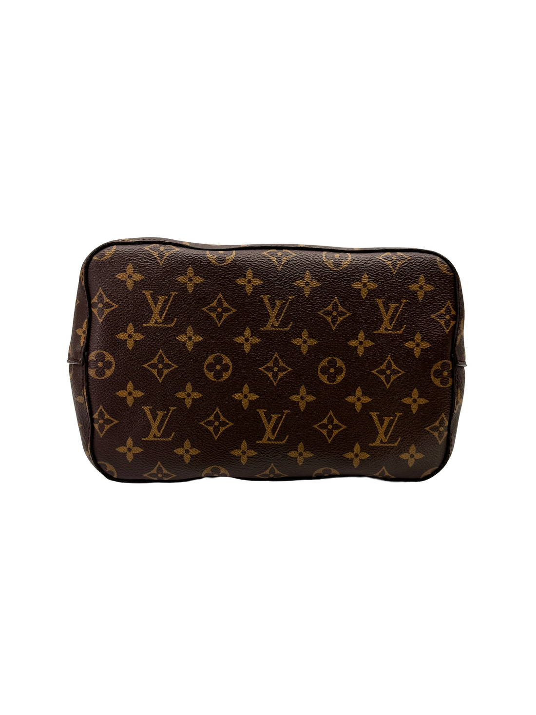 Louis Vuitton Neonoe Monogram Canvas Bucket Bag With Pink Drawstring LV3127