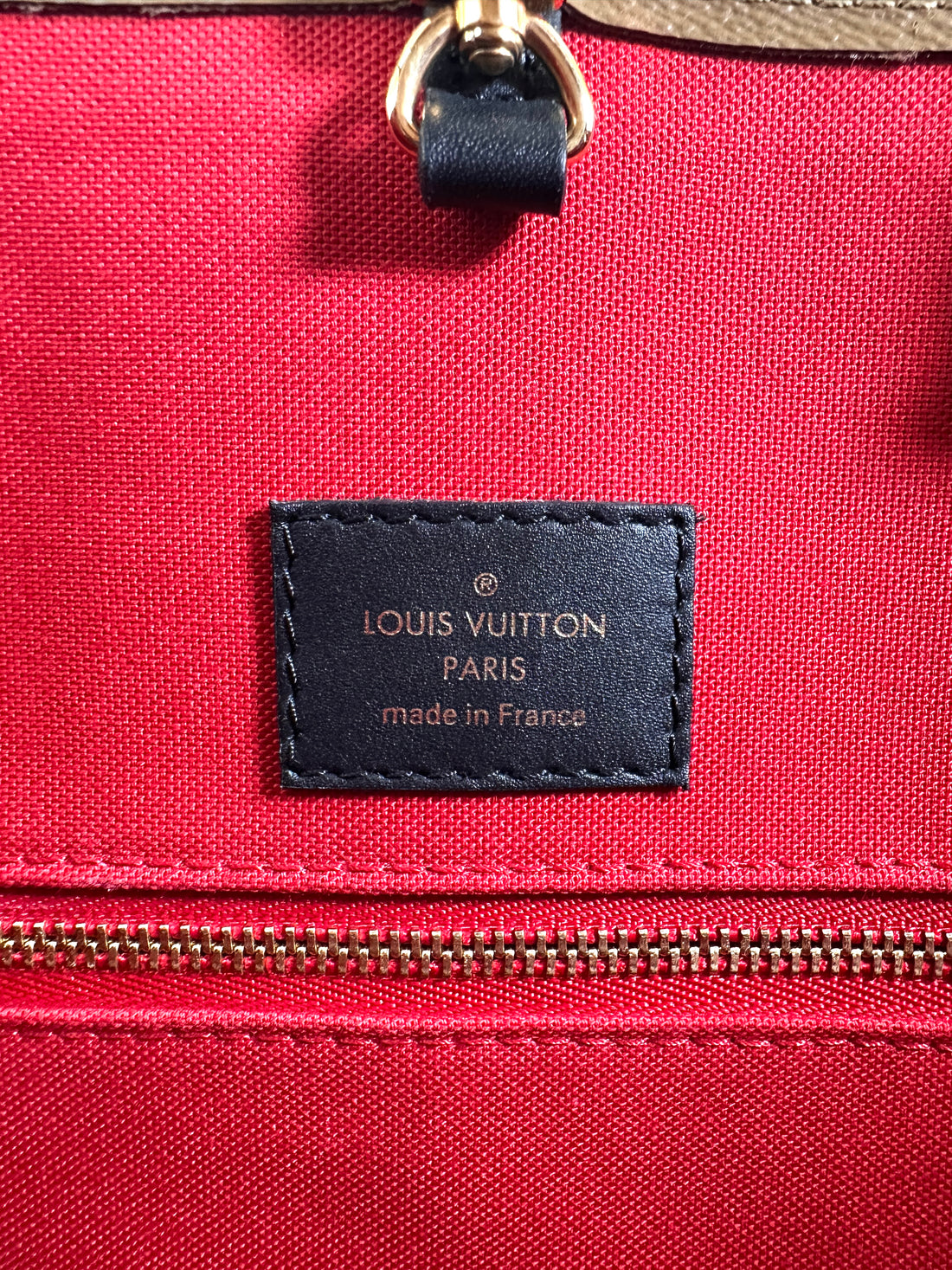 Louis Vuitton Onthego GM Monogram Canvas Handle Bag LV3123