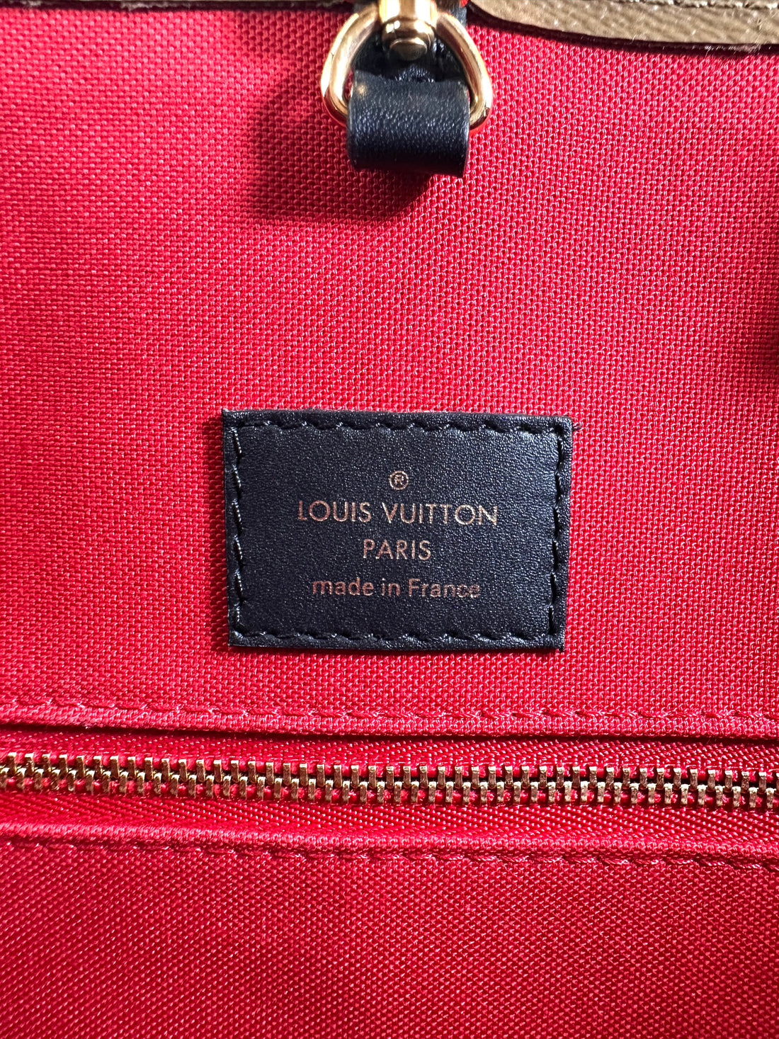 Louis Vuitton Onthego GM Monogram Canvas Handle Bag LV3122