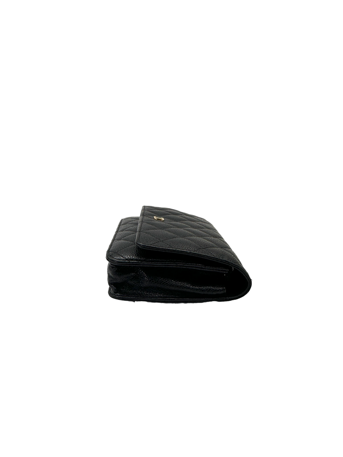 Chanel Black Quilted Leather Wallet On Chain(20***15) CC2262