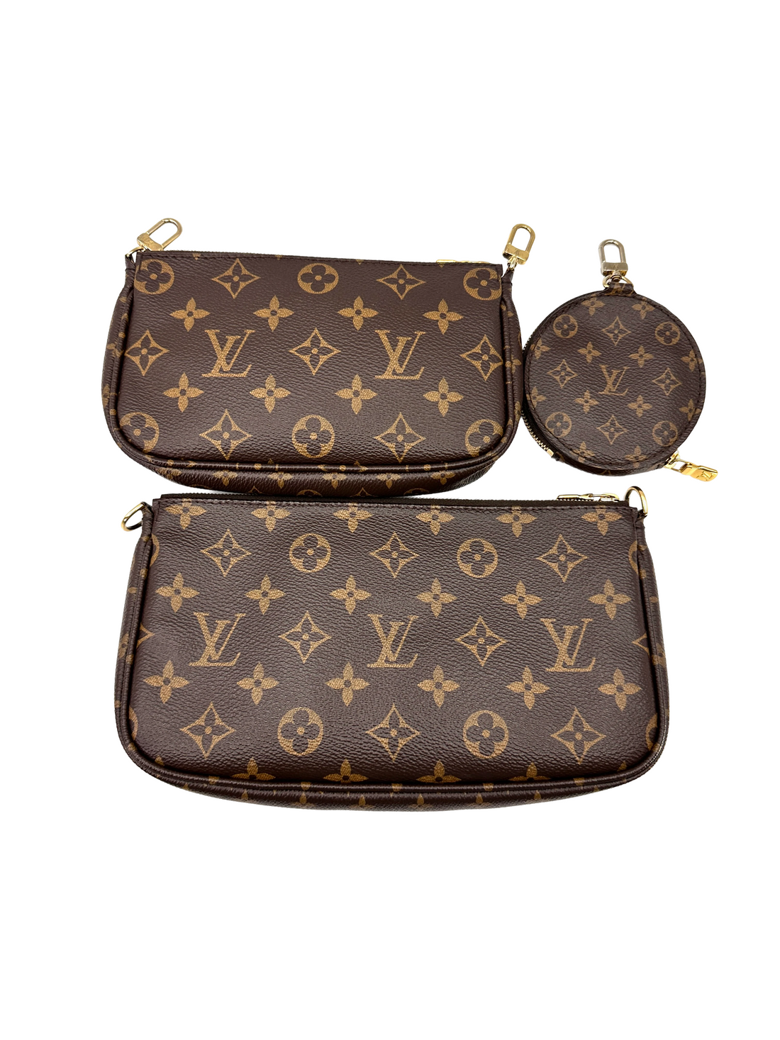 Louis Vuitton Brown Monogram Canvas Multi Pochette Accessoires LV3125