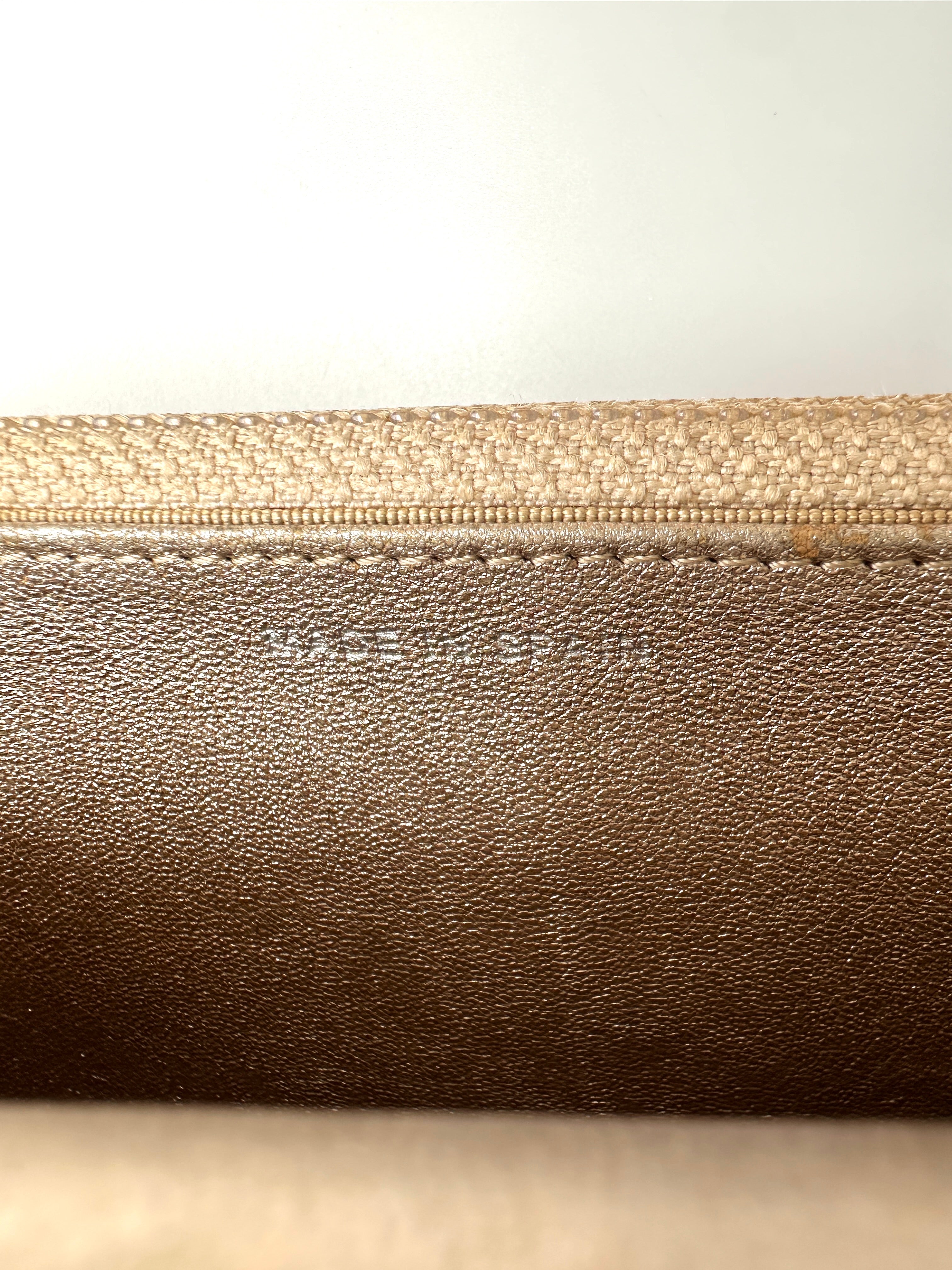 Chanel 2.55 Reissue Beige Quilted Leather Wallet On Chain(19***32) CC2264