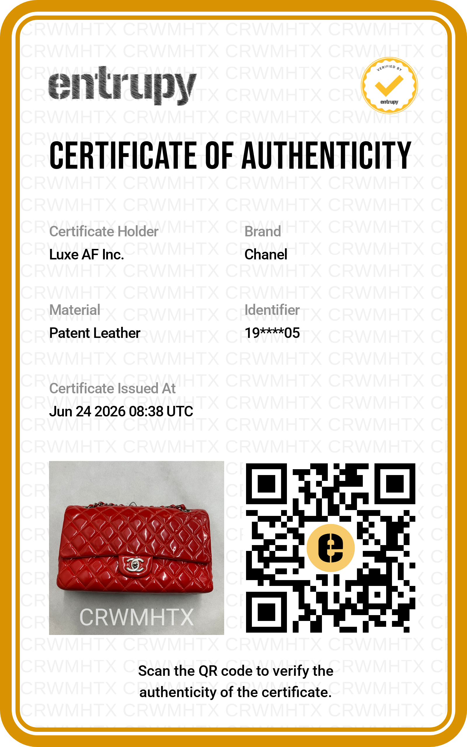 Chanel Classic Flap Red Quilted Patent Leather Shoulder Bag With Silver Buckle(19***05) CC2265