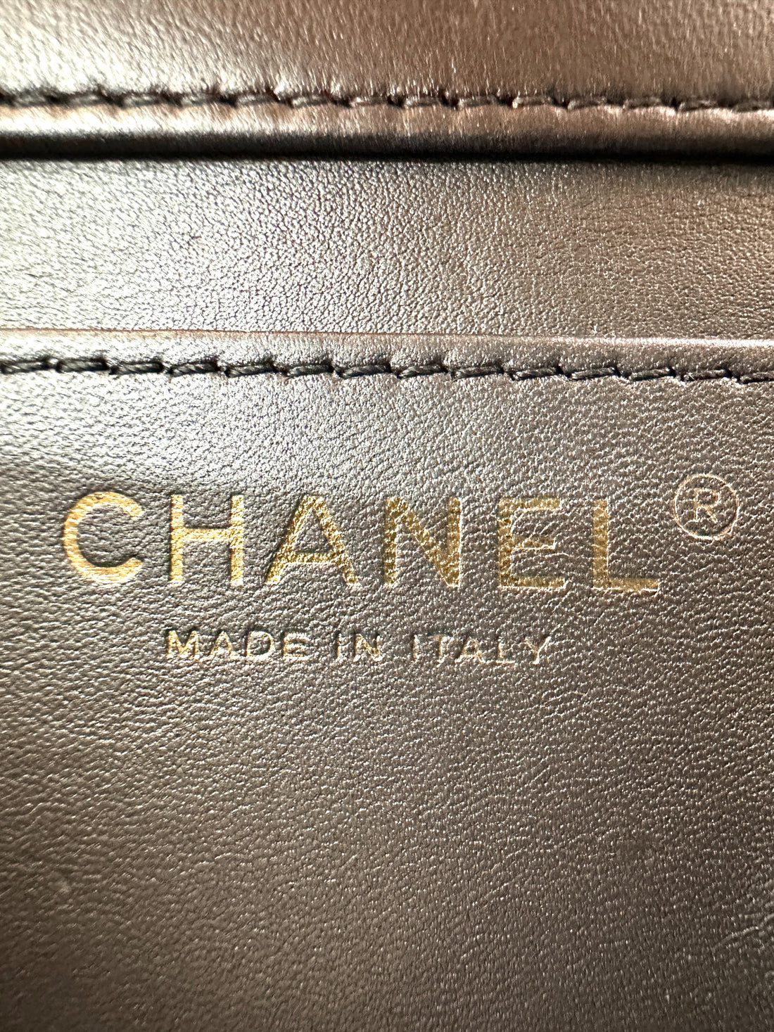 Chanel Fantasy Pearls Metallic Grey Quilted Leather Flap Bag(23***35) CC2271
