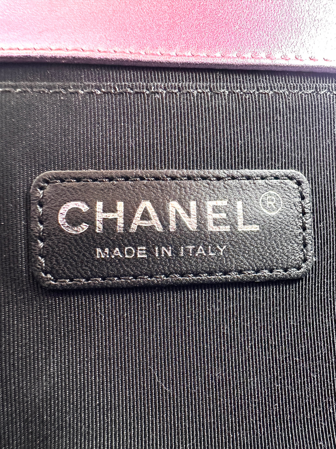 Chanel LeBoy Metallic Red Quilted Leather Medium Size Flap Bag With Silver Buckle(19***89) CC2269