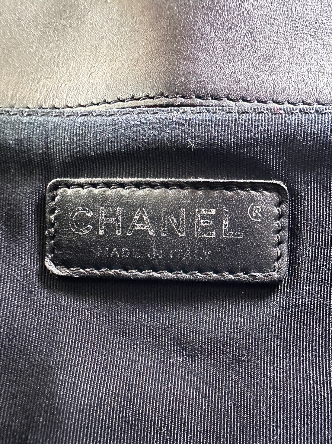 Chanel LeBoy Black Quilted Patent Leather Flap Bag(17***94) CC2274