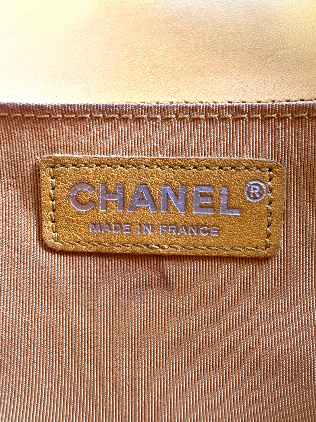 Chanel LeBoy Yellow Quilted Leather Medium Size Flap Bag With Silver Buckle(20***36) CC2279