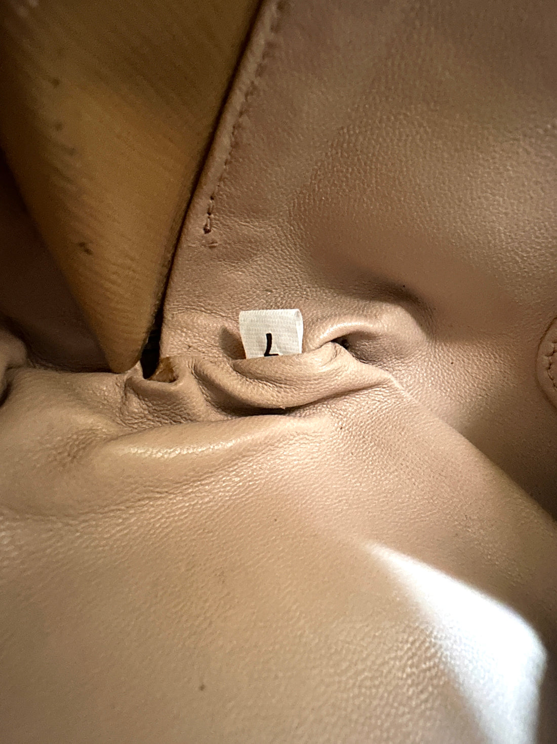 Prada Promenade Beige Saffiano Crystal Studded Top Handle Bag PR513