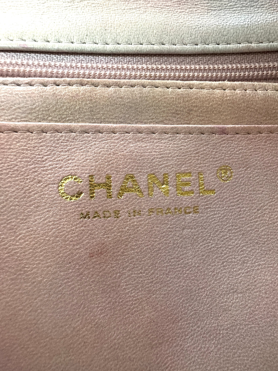 Chanel Classic Flap Pink Quilted Leather Top Handle Bag(X6***U5) CC2288