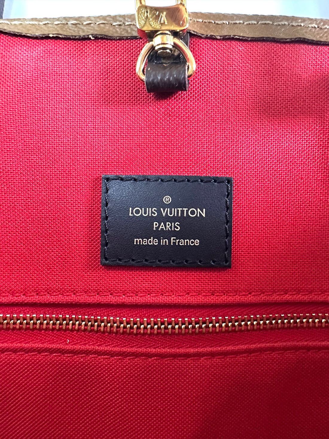 Louis Vuitton Onthego GM Monogram Canvas Handle Bag LV3133