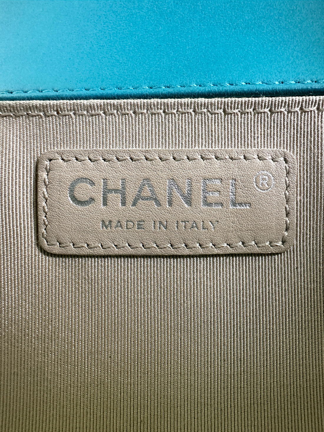 Chanel LeBoy Blue Quilted Leather Medium Size Flap Bag With Silver Buckle(19***93) CC2294