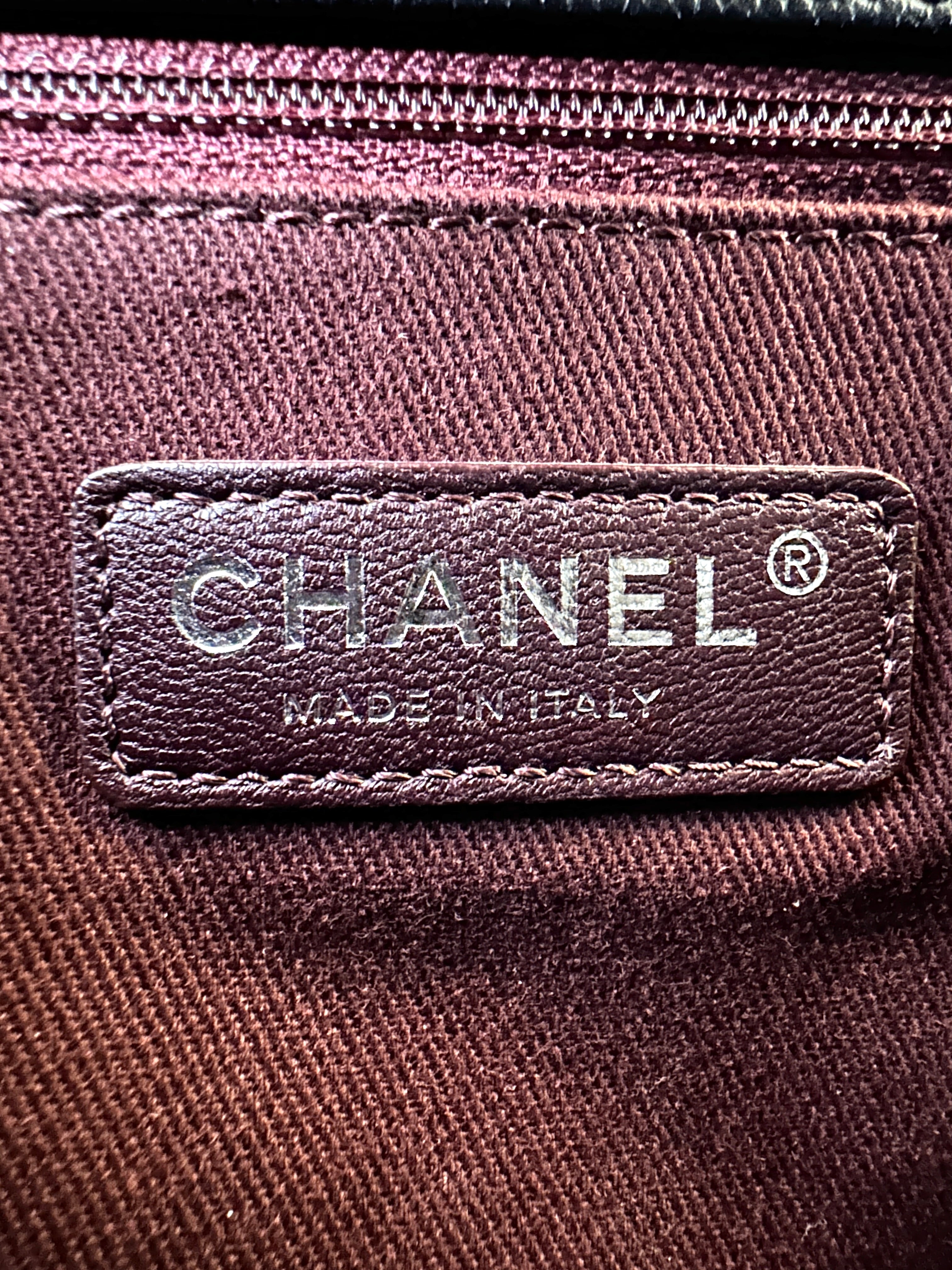 Chanel CoCo Handle Black Quilted Leather Large Size Shoulder Bag(22***55) CC2297