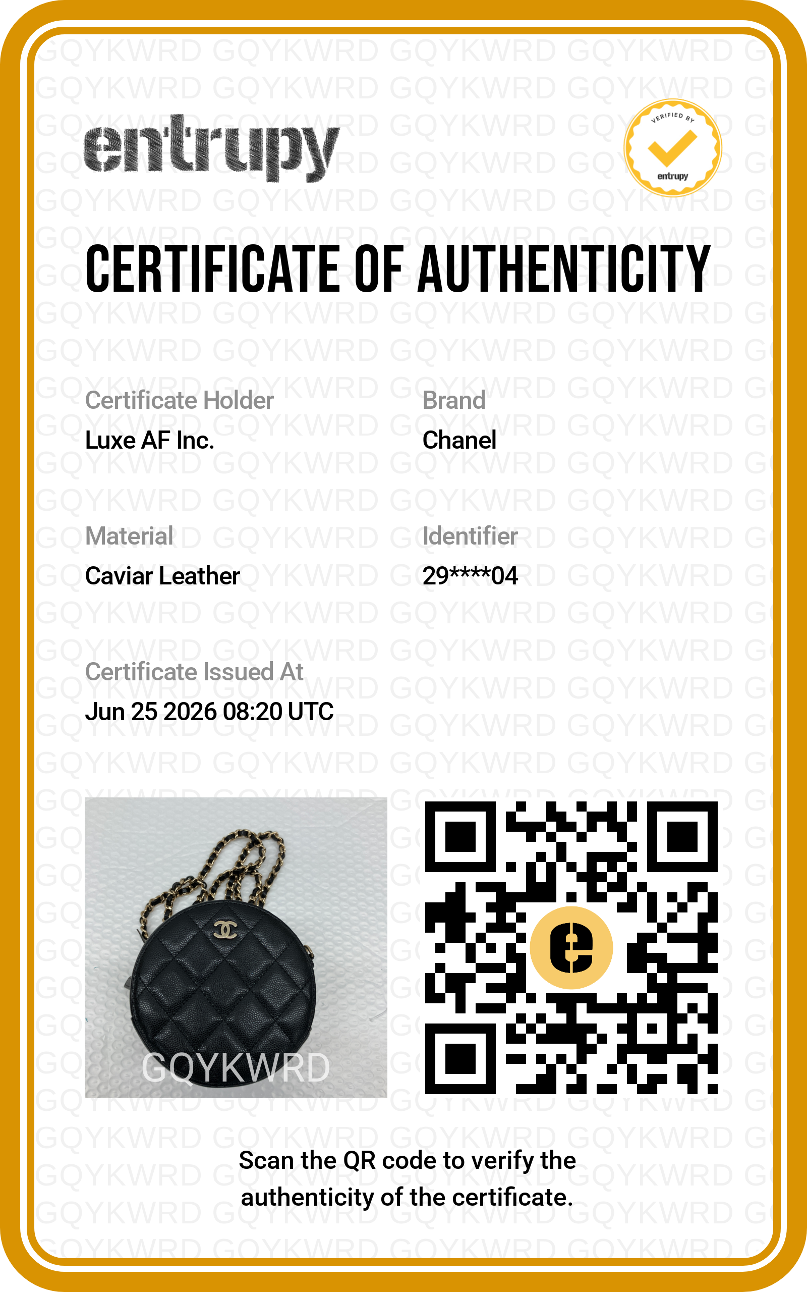 Chanel Black Quilted Leather Round Clutch(29***04) CC2295