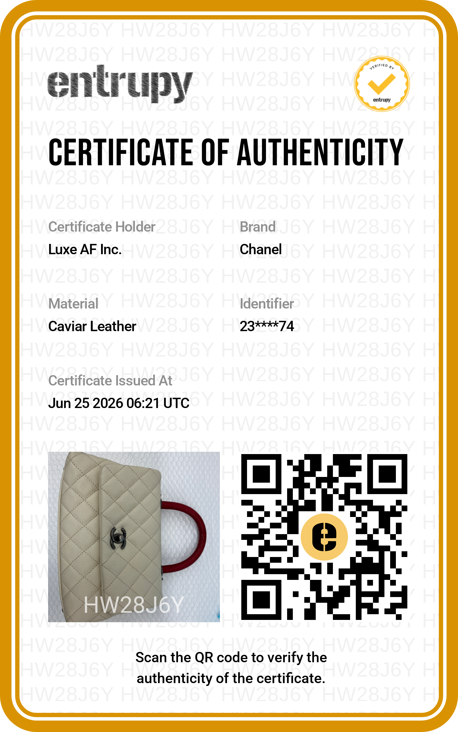 Chanel CoCo Handle White Quilted Leather Small Size Red Lizard Handle Bag(23***74) CC2283