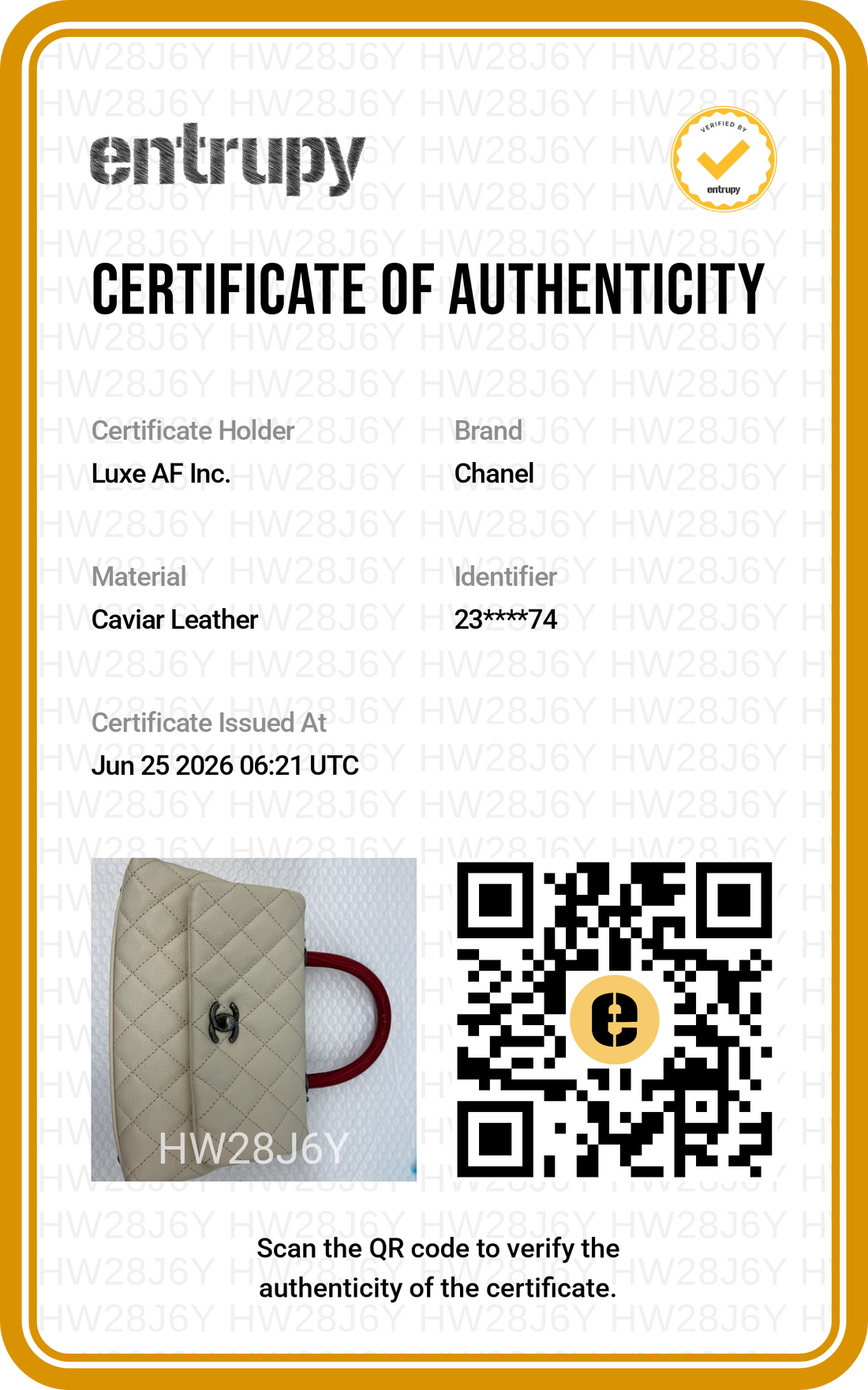 Chanel CoCo Handle White Quilted Leather Small Size Red Lizard Handle Bag(23***74) CC2283