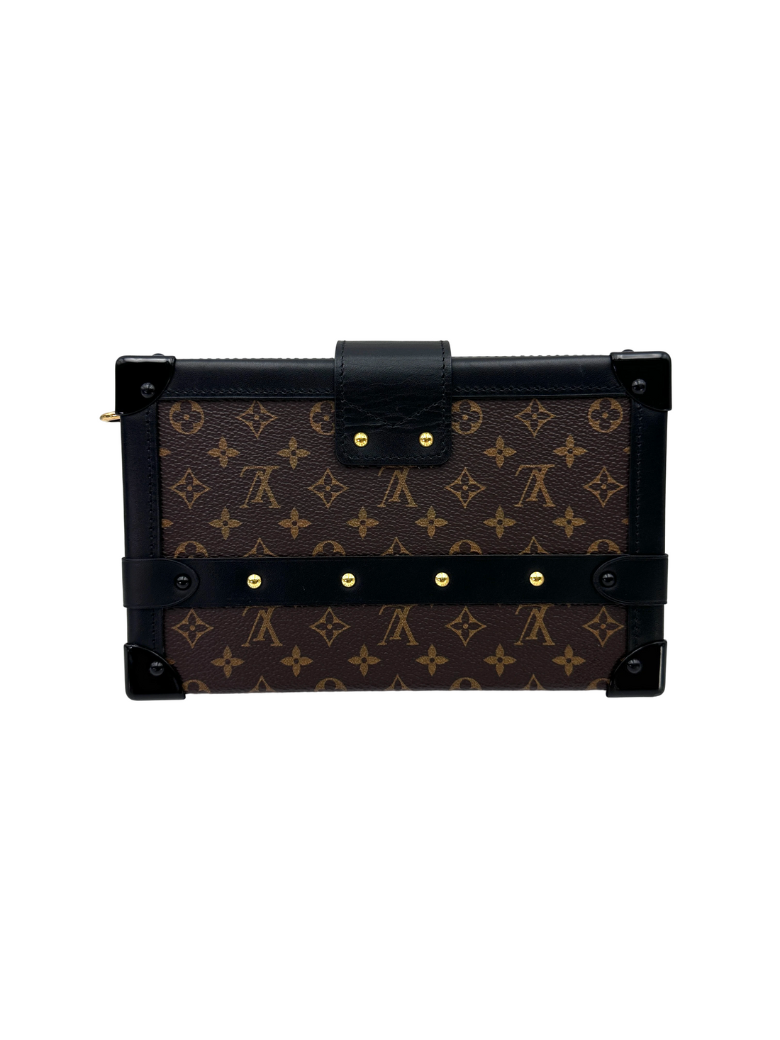 Louis Vuitton Petite Malle Monogram Canvas Shoulder Bag LV3140