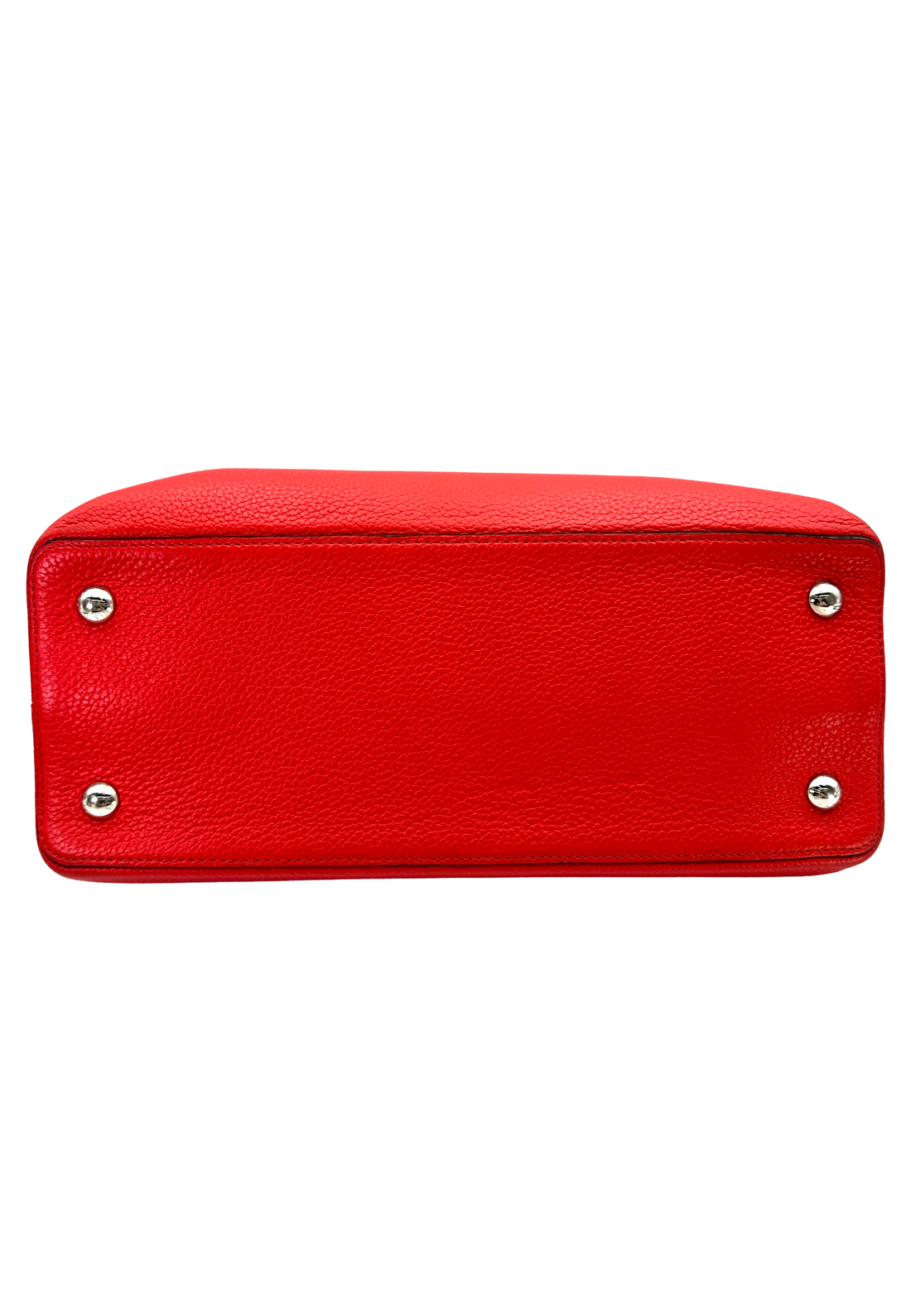Louis Vuitton Capucines Red Taurillon Leather Handle Bag LV3139