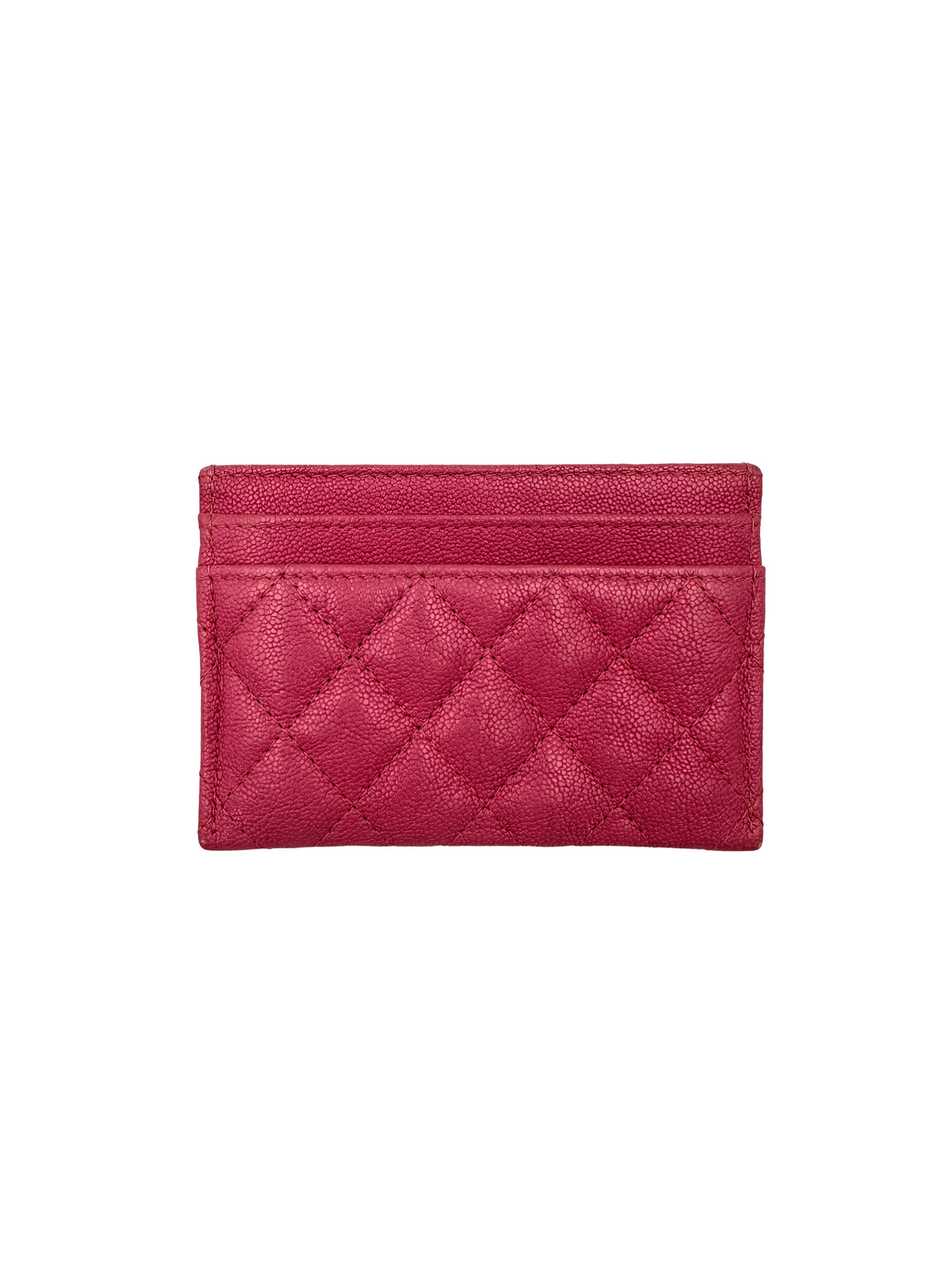 Chanel LeBoy Purple Quilted Leather Wallet(26***30) CC2303