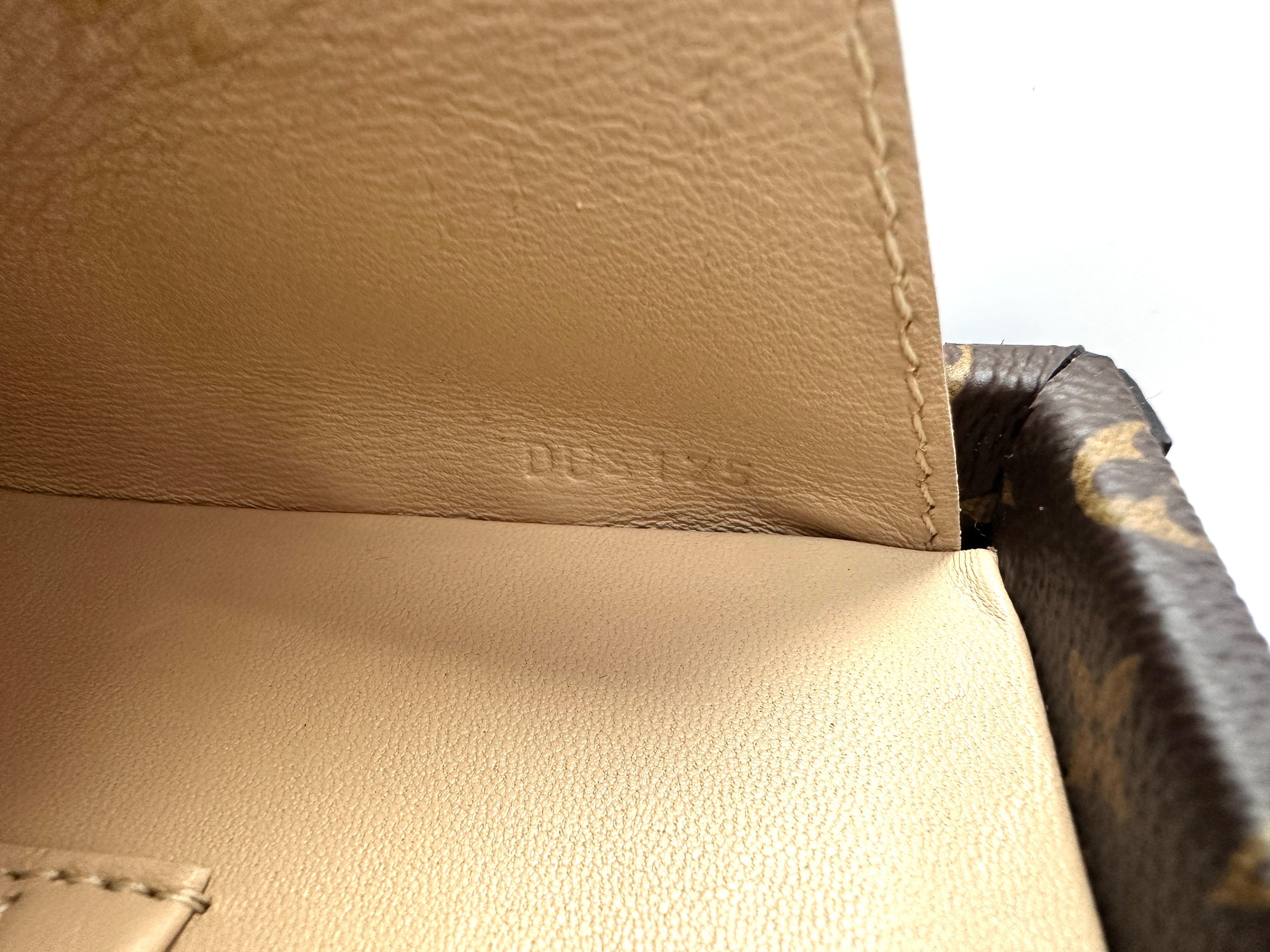 Louis Vuitton Petite Malle Monogram Canvas Shoulder Bag LV3142
