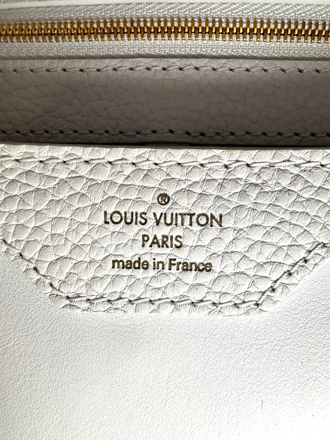 Louis Vuitton Capucines PM Light Blue Taurillon Leather Python Handle Bag LV3136