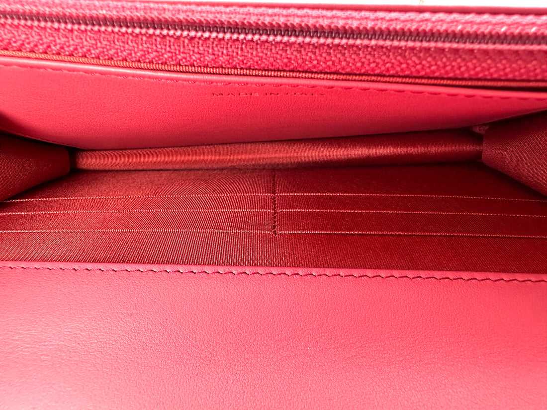 Chanel 19Bag Pink Quilted Leather Wallet On Chain(29***55) CC2314