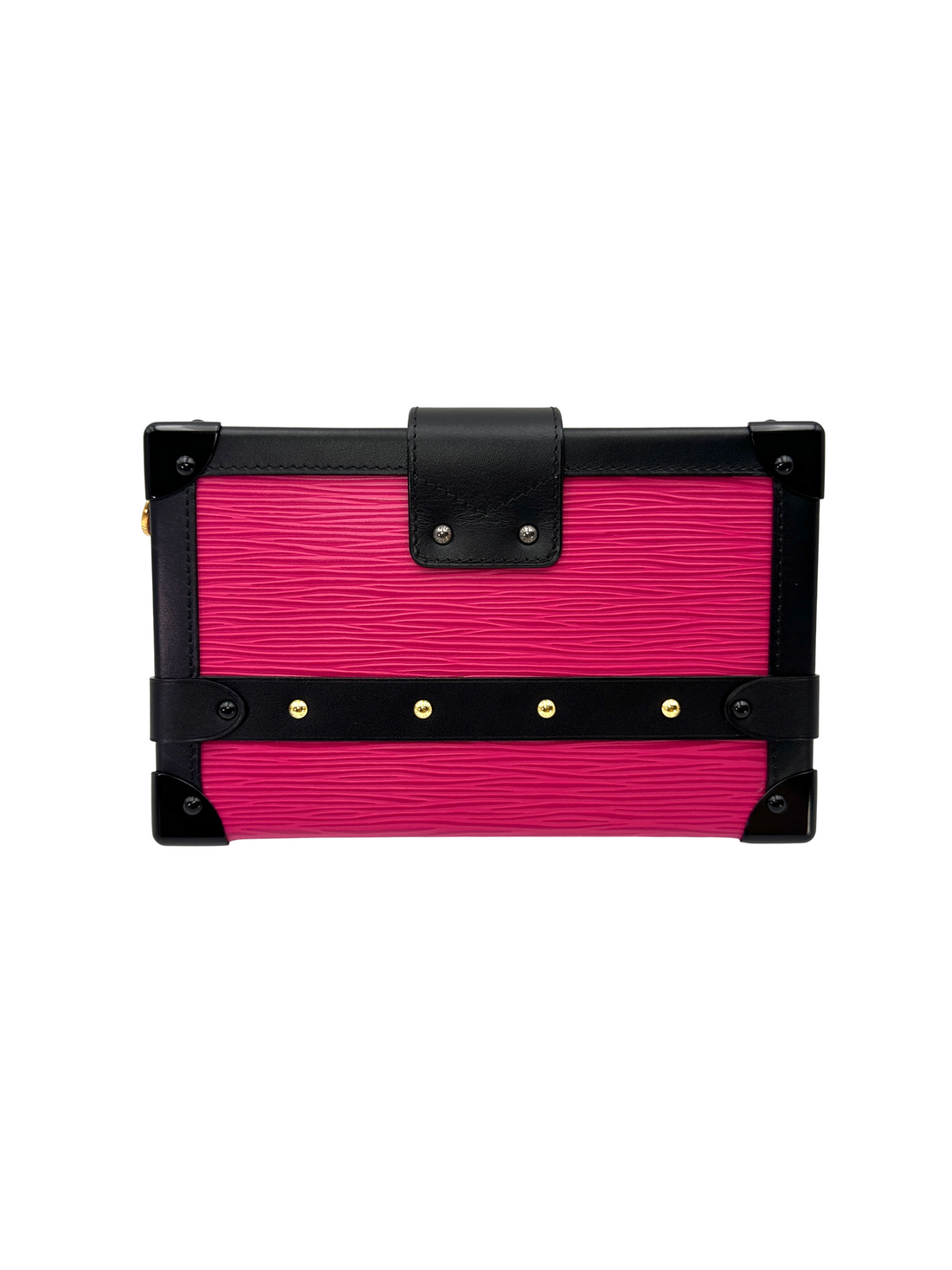 Louis Vuitton Petite Malle Pink Epi Leather Shoulder Bag LV3144