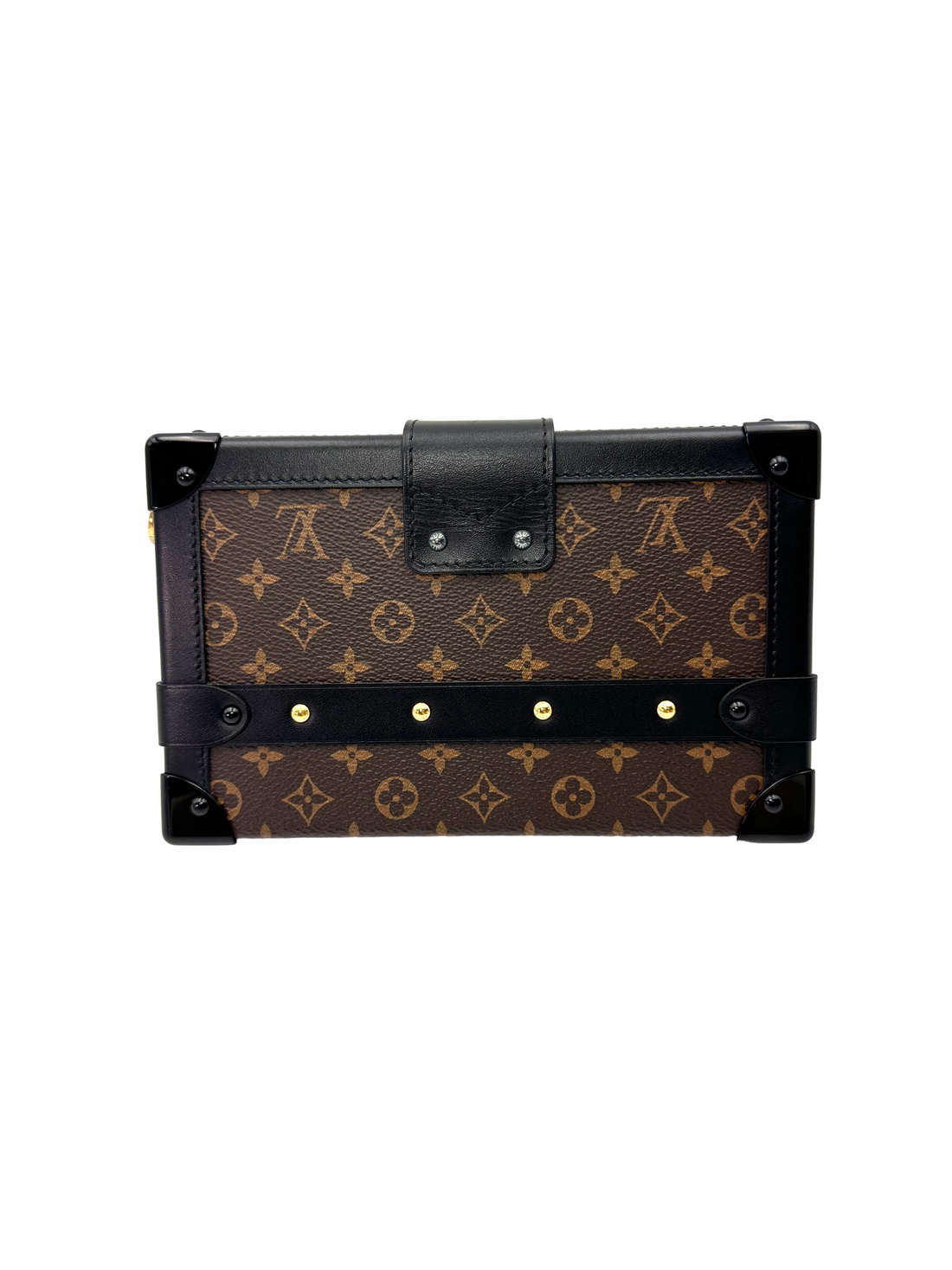 Louis Vuitton Petite Malle Monogram Canvas Shoulder Bag LV3146