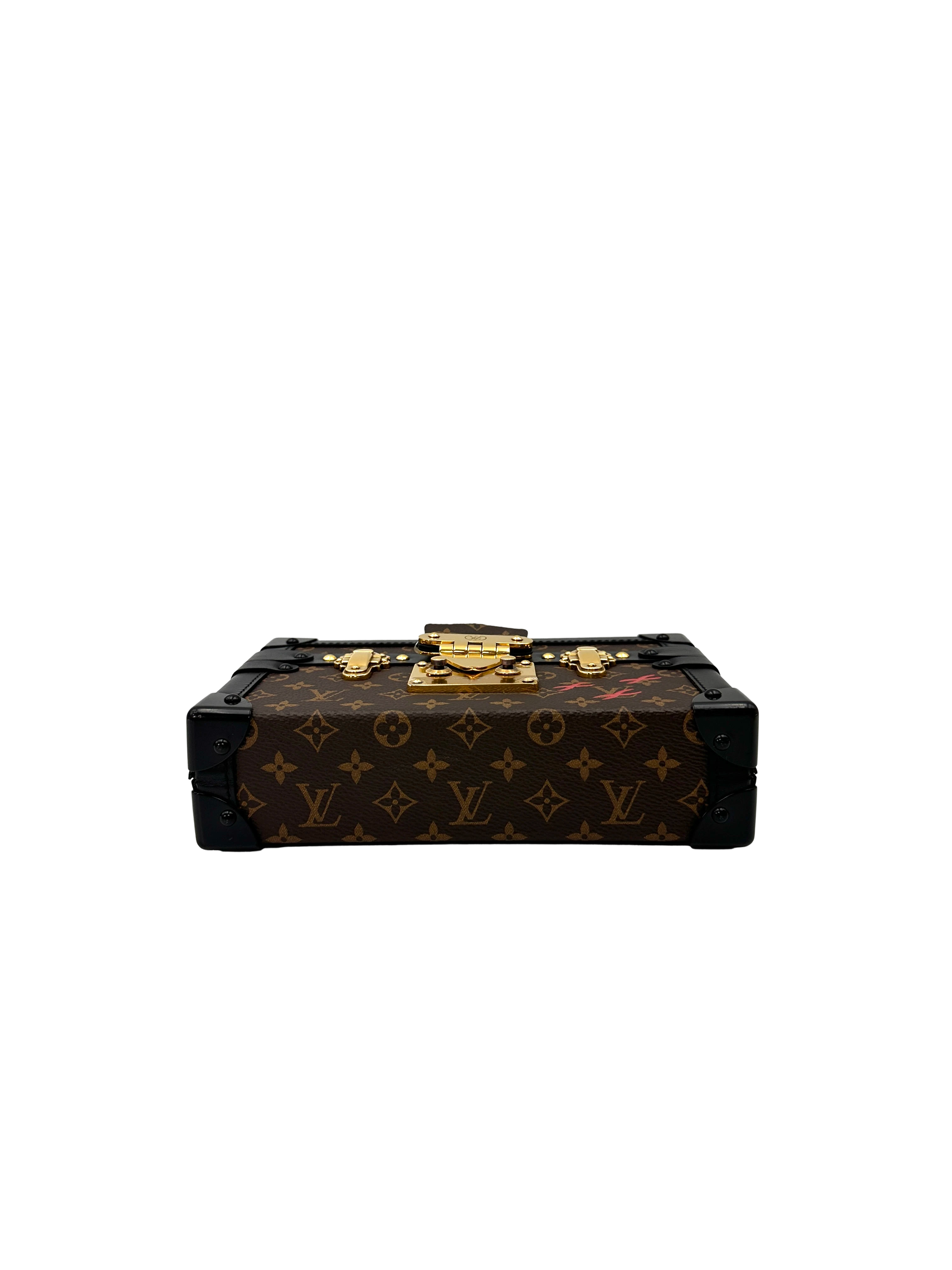 Louis Vuitton Petite Malle Monogram Canvas Shoulder Bag LV3146
