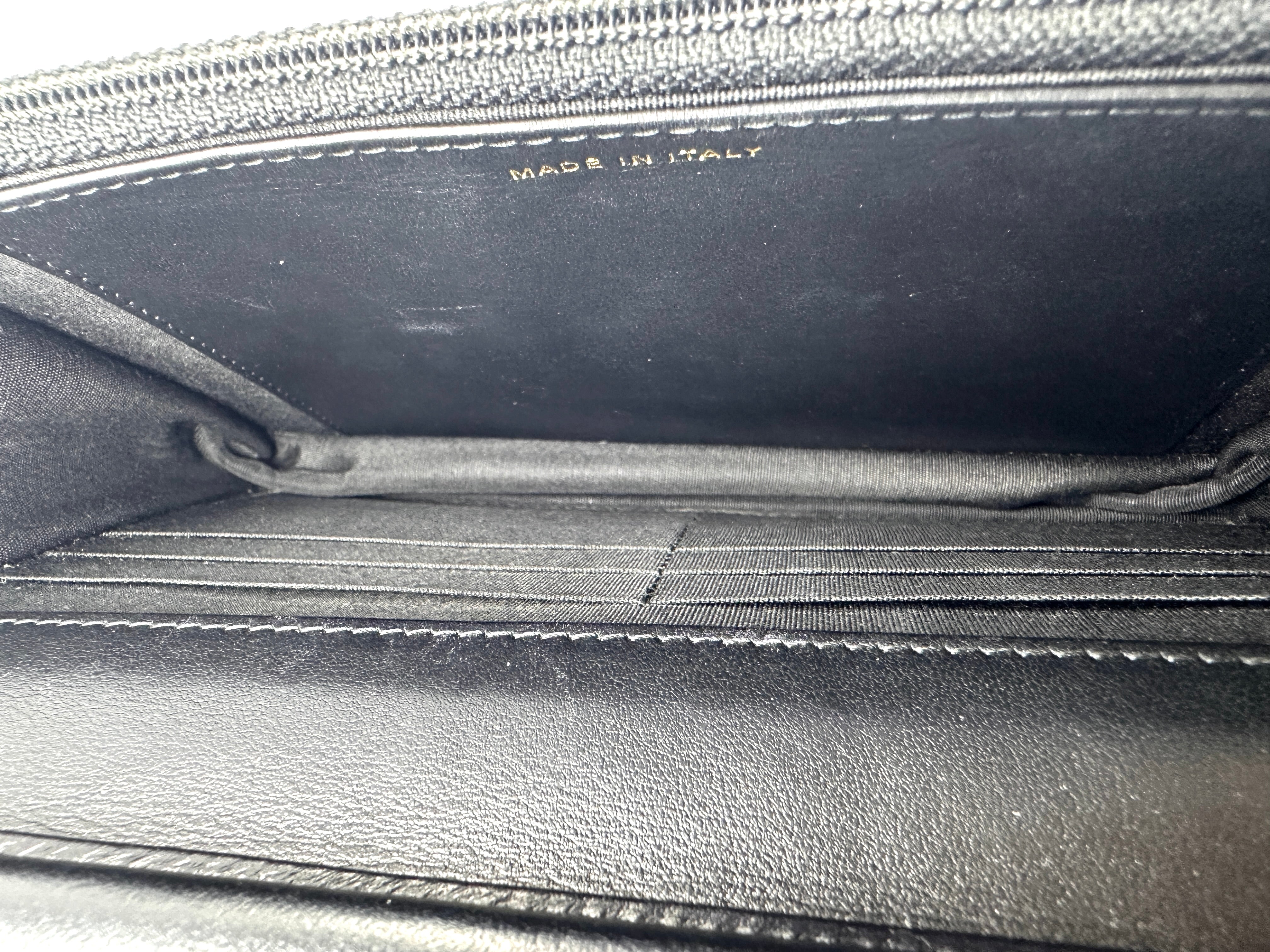 Chanel LeBoy Black Quilted Leather Wallet On Chain(29***40) CC2318
