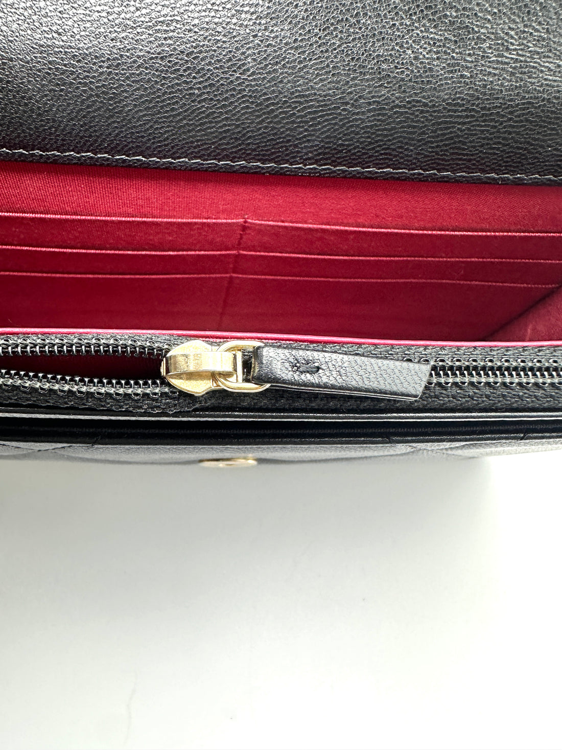 Chanel 19Bag Black Quilted Leather Wallet On Chain(30***91) CC2319