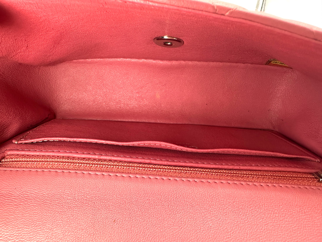 Chanel Classic Flap Pink Quilted Leather Shoulder Bag(28***40) CC2320