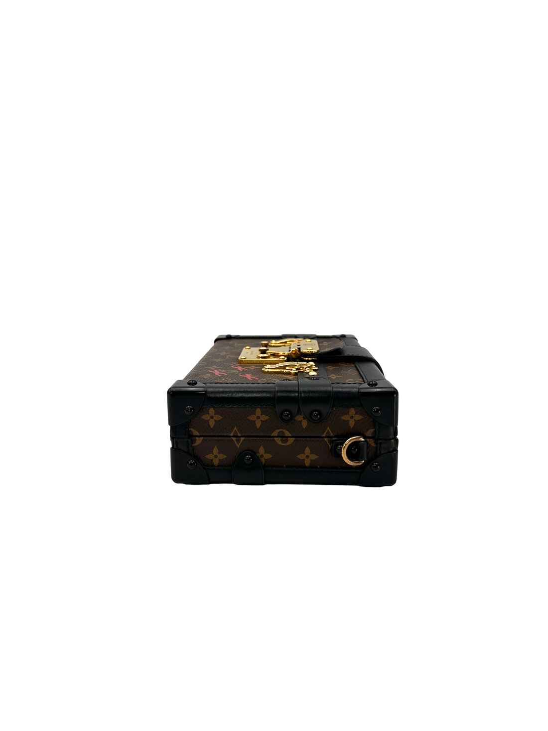 Louis Vuitton Petite Malle Monogram Canvas Shoulder Bag LV3150