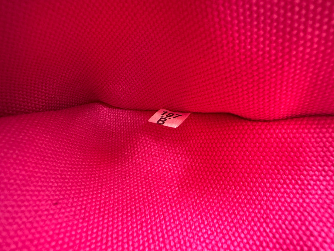 Prada Rose Pink Canapa Canvas Tote Handle Bag PR519