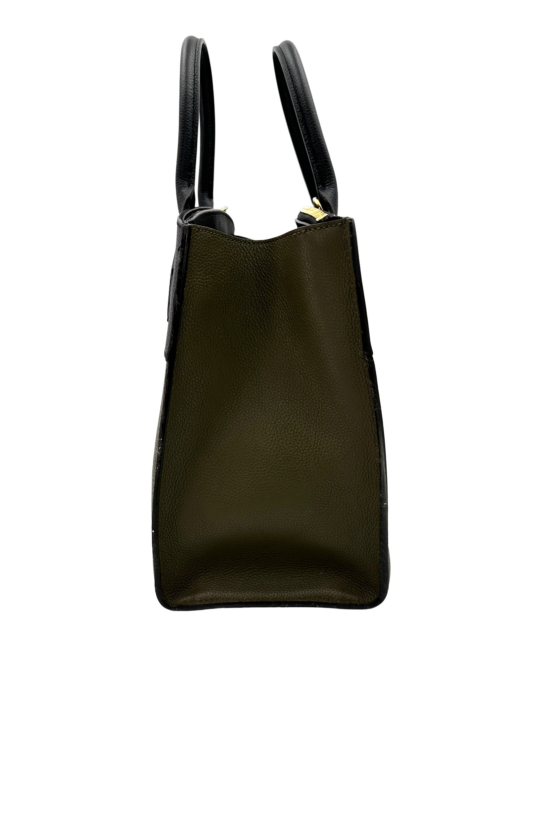 Louis Vuitton City Steamer Black/Green Leather Handle Bag LV3149