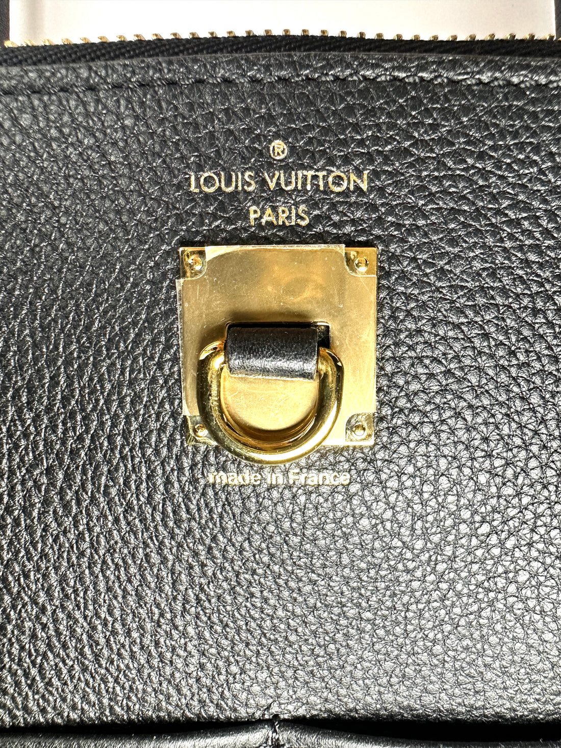 Louis Vuitton City Steamer Black/Green Leather Handle Bag LV3149