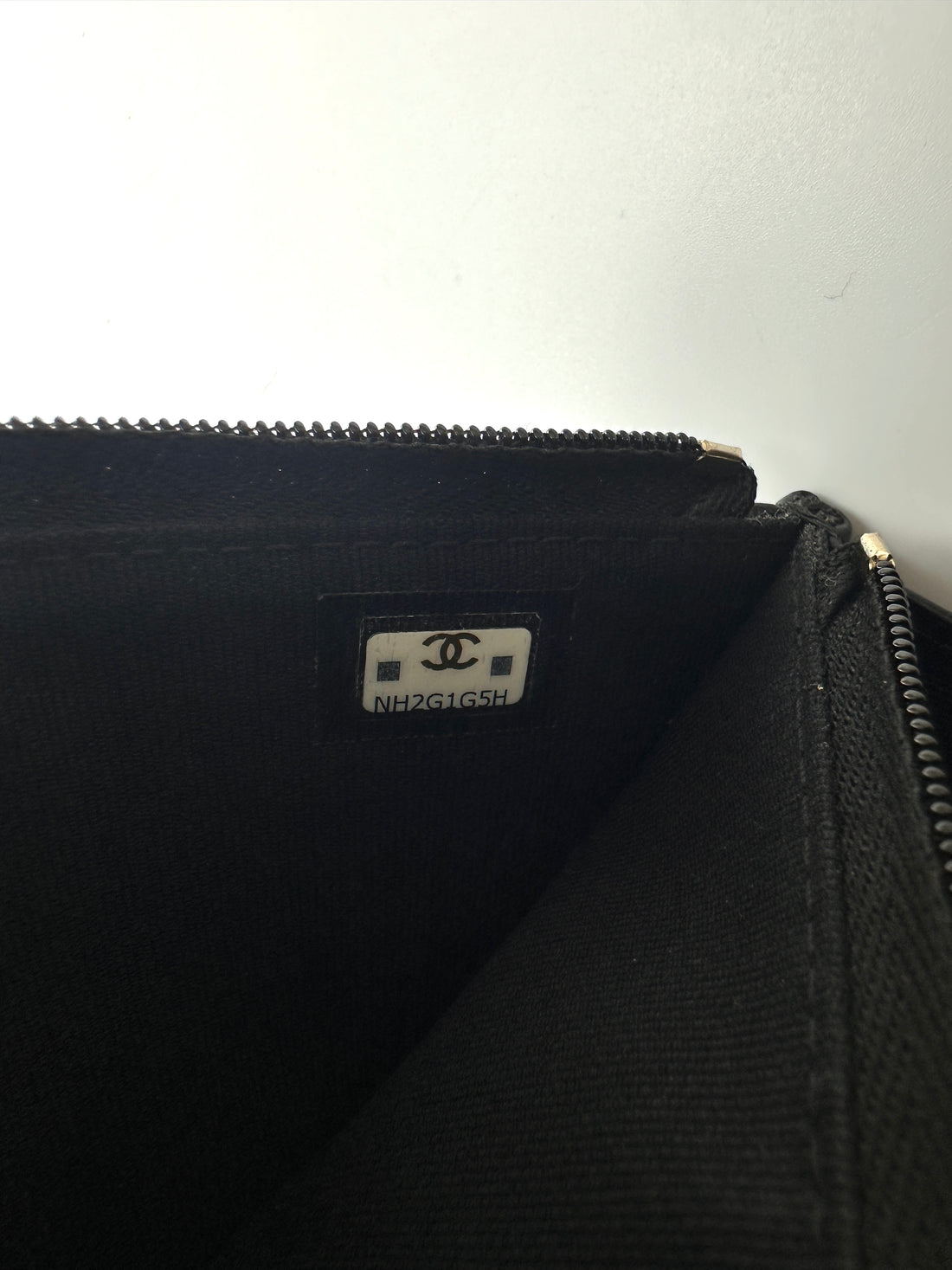 Chanel Black Quilted Leather Top Handle Wallet On Chain(NH***5H) CC2327