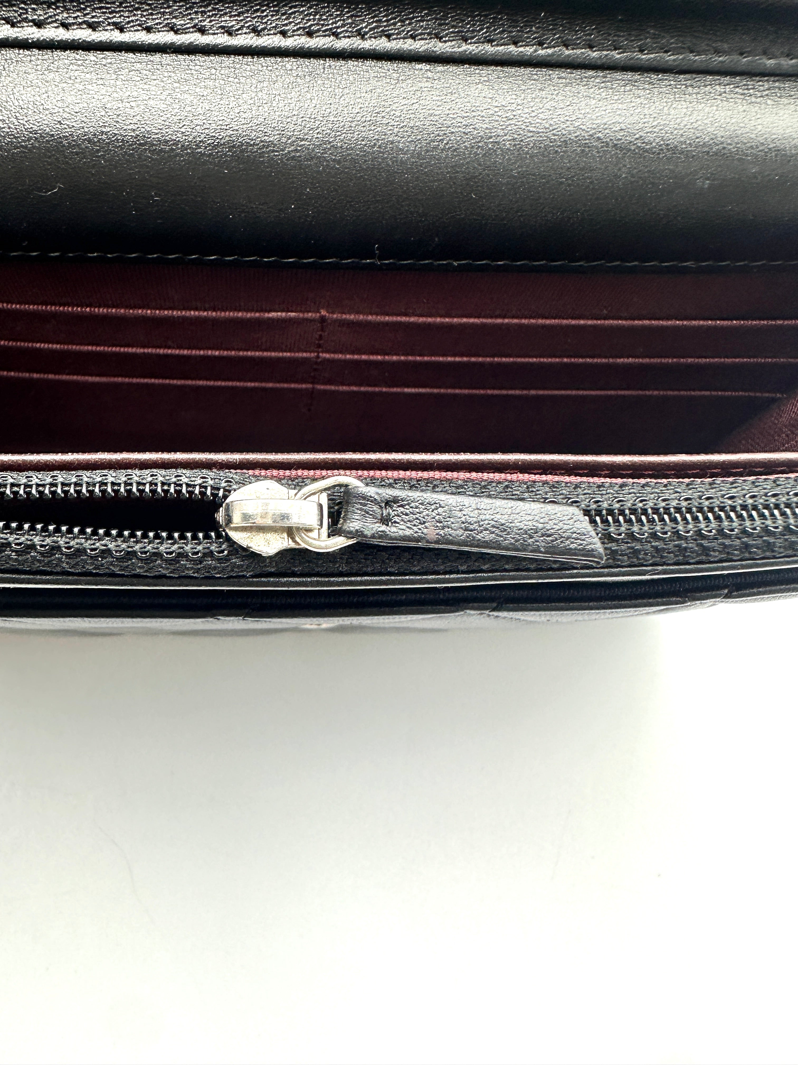 Chanel Black Quilted Lambskin Wallet On Chain(23***23) CC2322