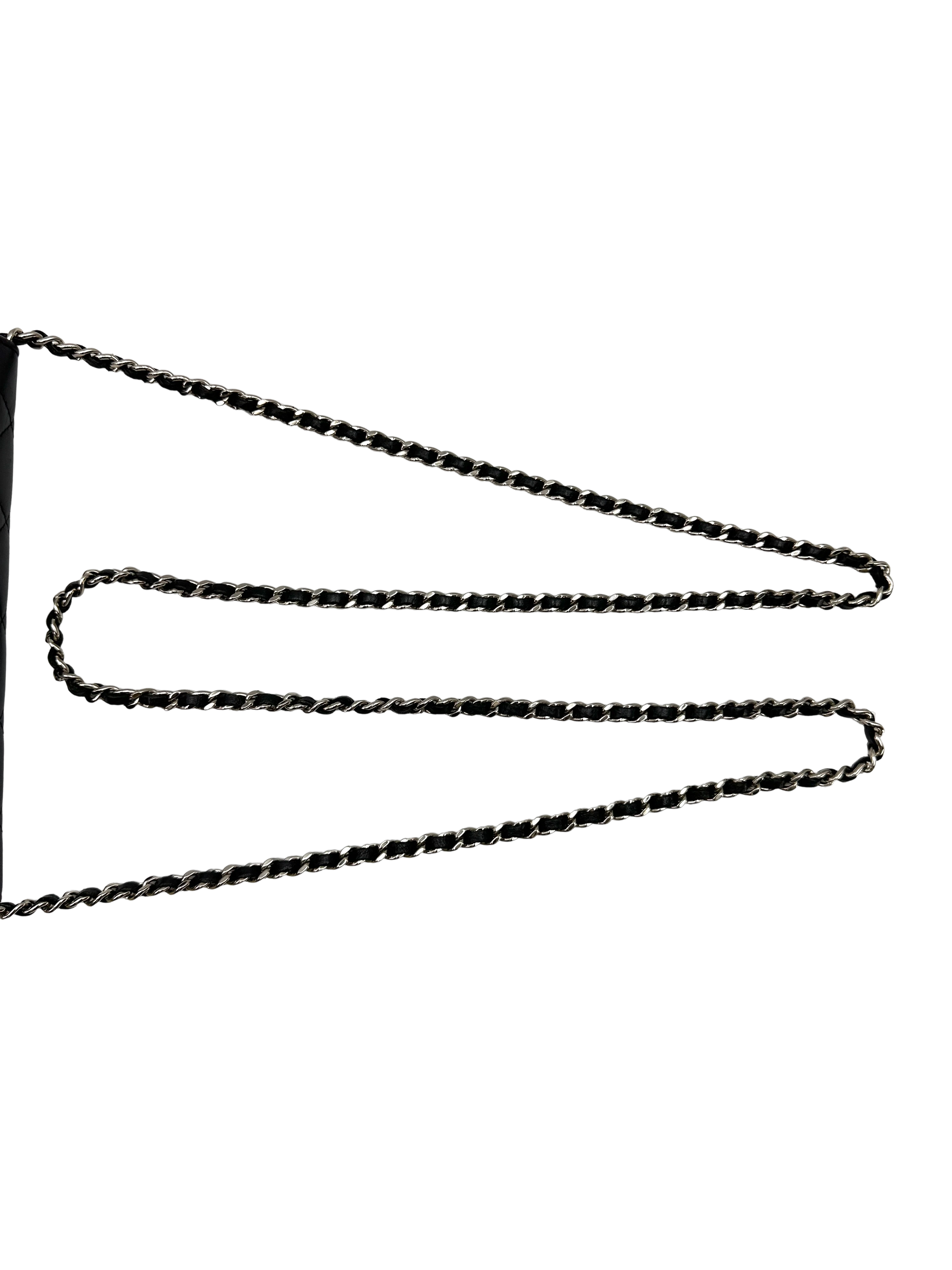 Chanel Black Quilted Lambskin Wallet On Chain(23***23) CC2322