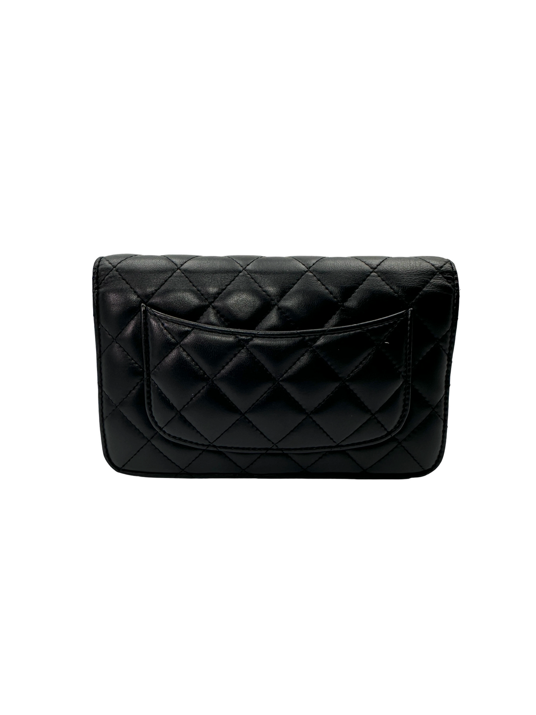 Chanel Black Quilted Leather Wallet On Chain(27***29) CC2326