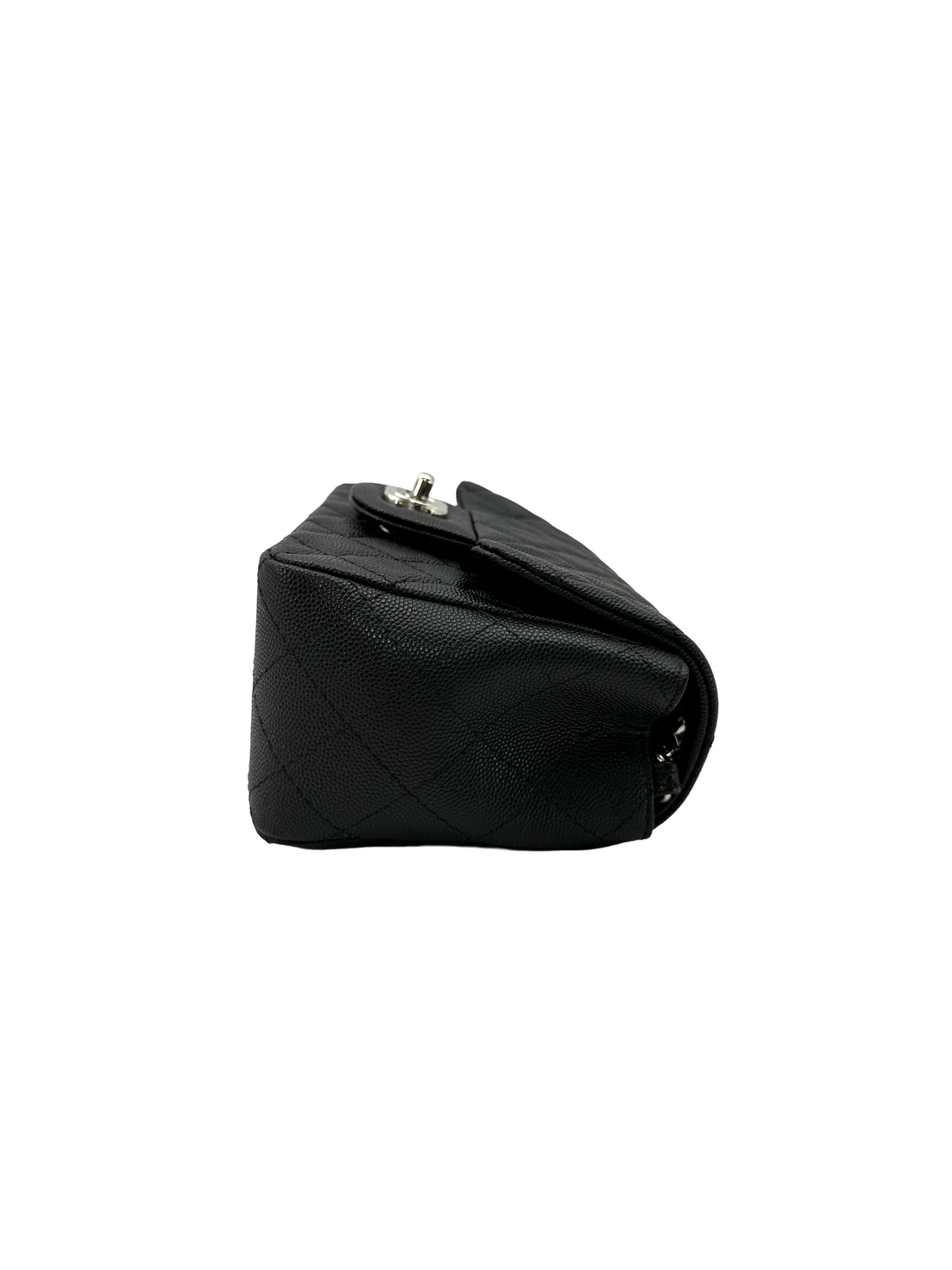 Chanel Classic Flap Black Quilted Leather Mini Flap Bag CC2334