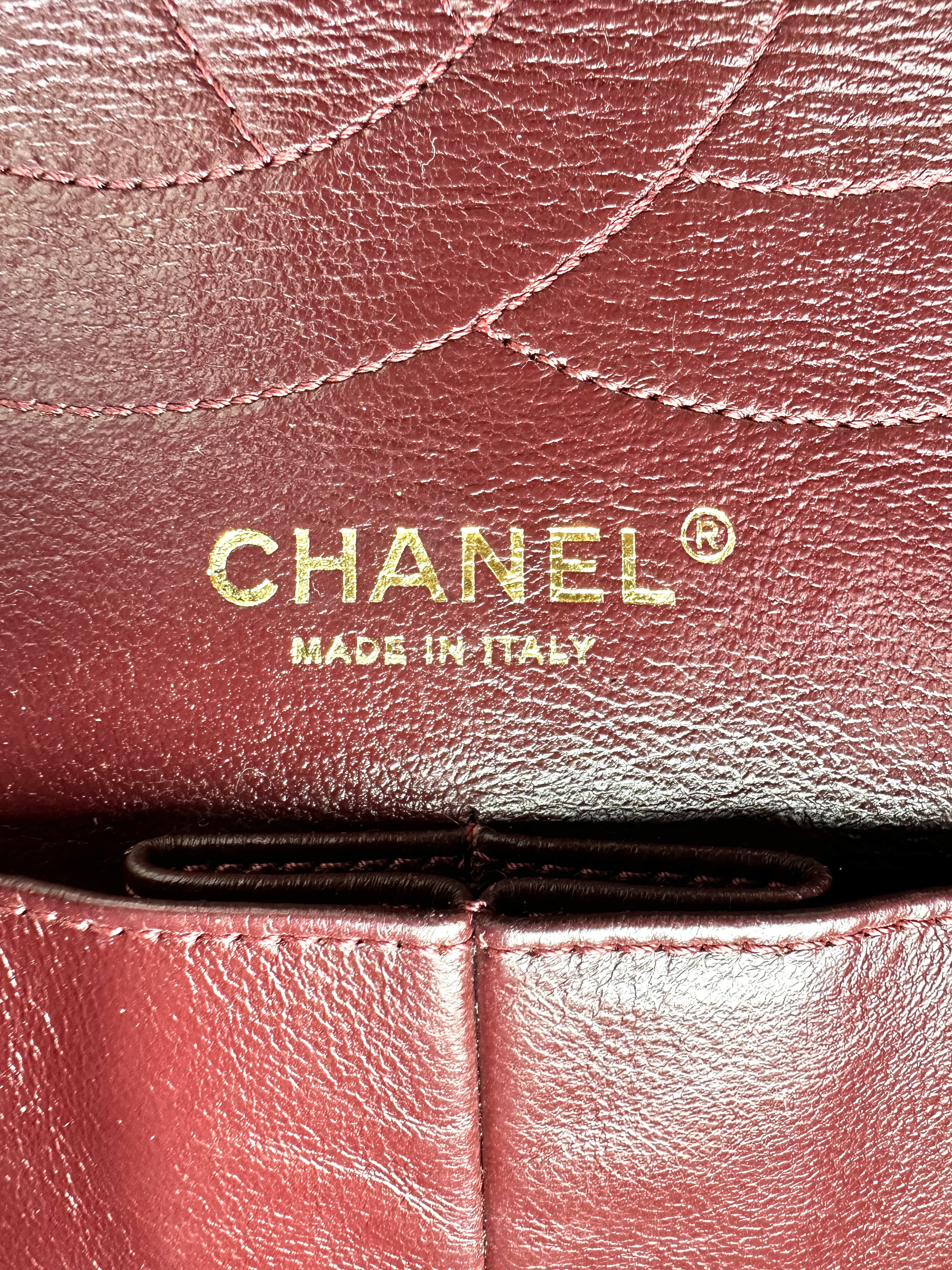 Chanel 2.55 Reissue Black Quilted Lambskin Wallet On Chain(14***64) DR837