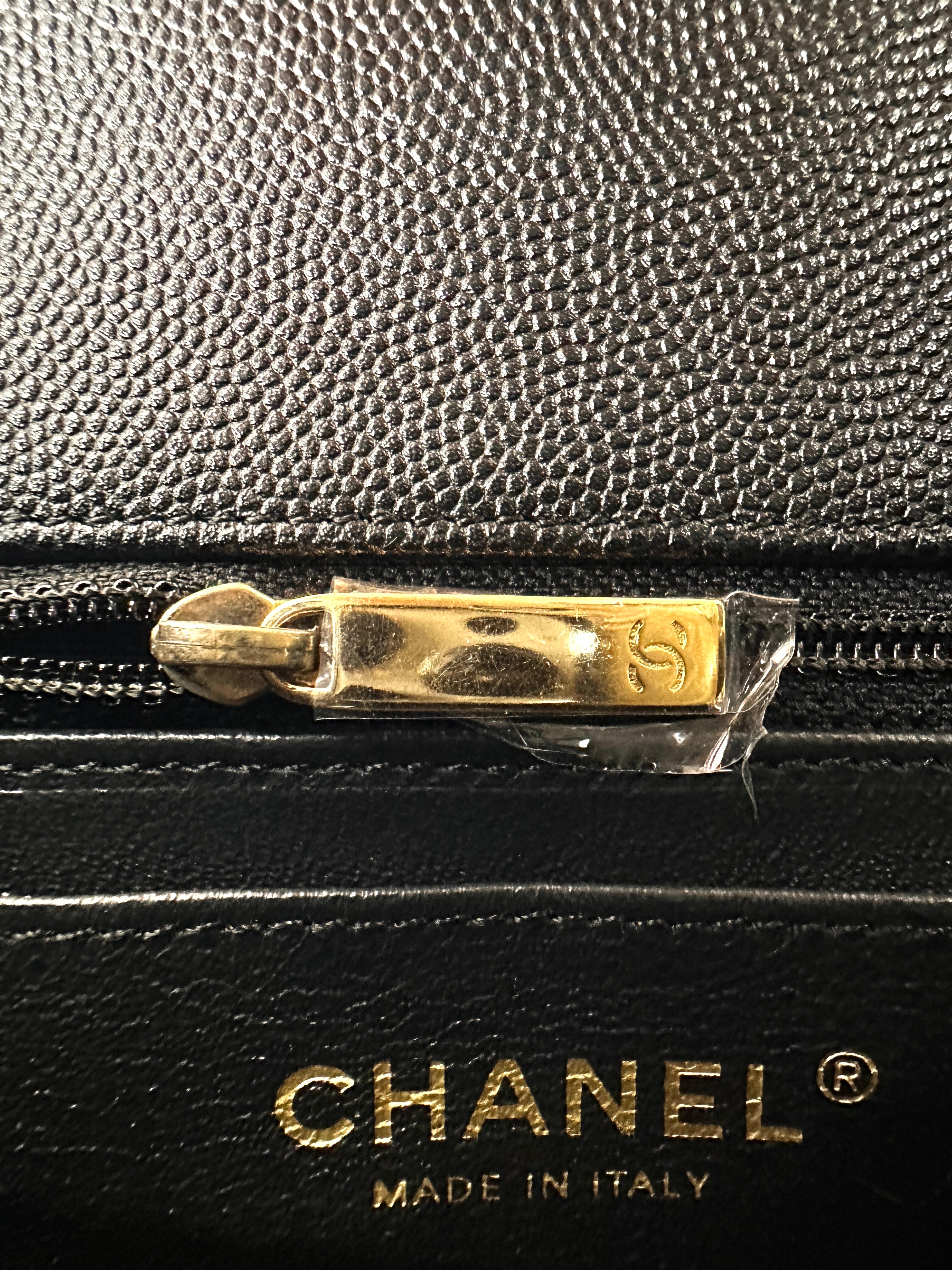Chanel Classic Flap Black Quilted Leather Mini Flap Bag CC2335