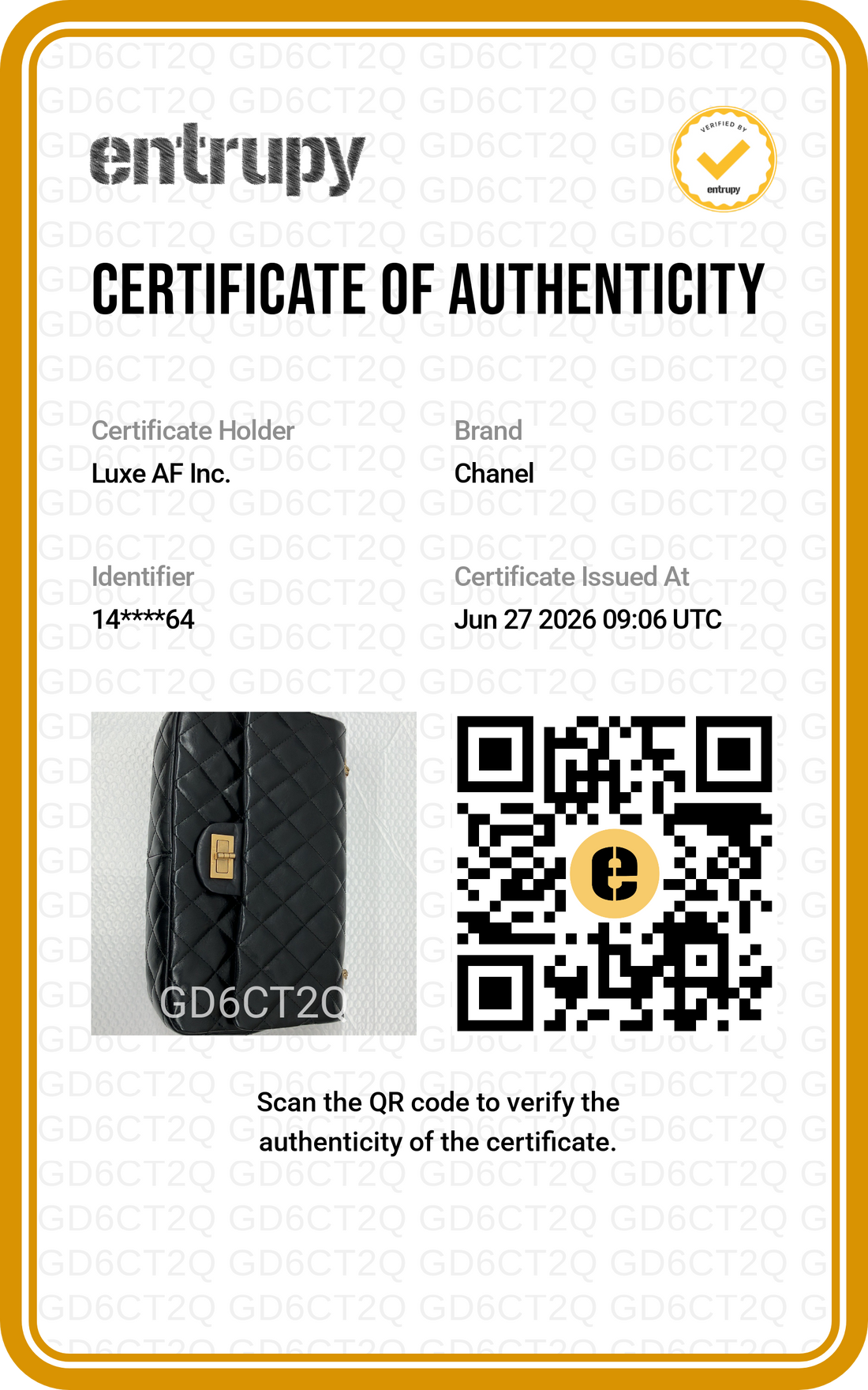 Chanel 2.55 Reissue Black Quilted Lambskin Wallet On Chain(14***64) DR837