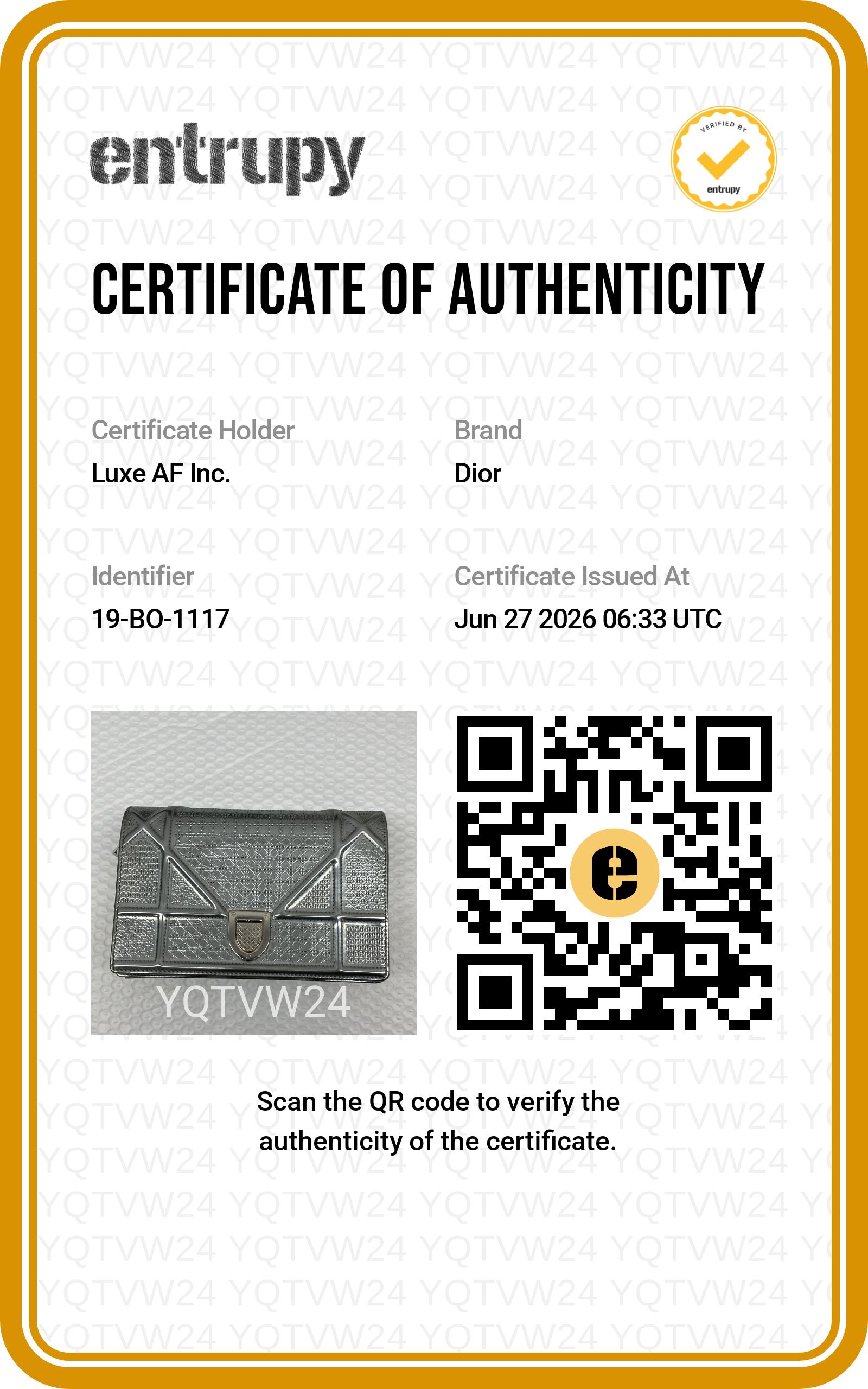 Christian Dior Diorama Silver Leather Shoulder Bag DR836
