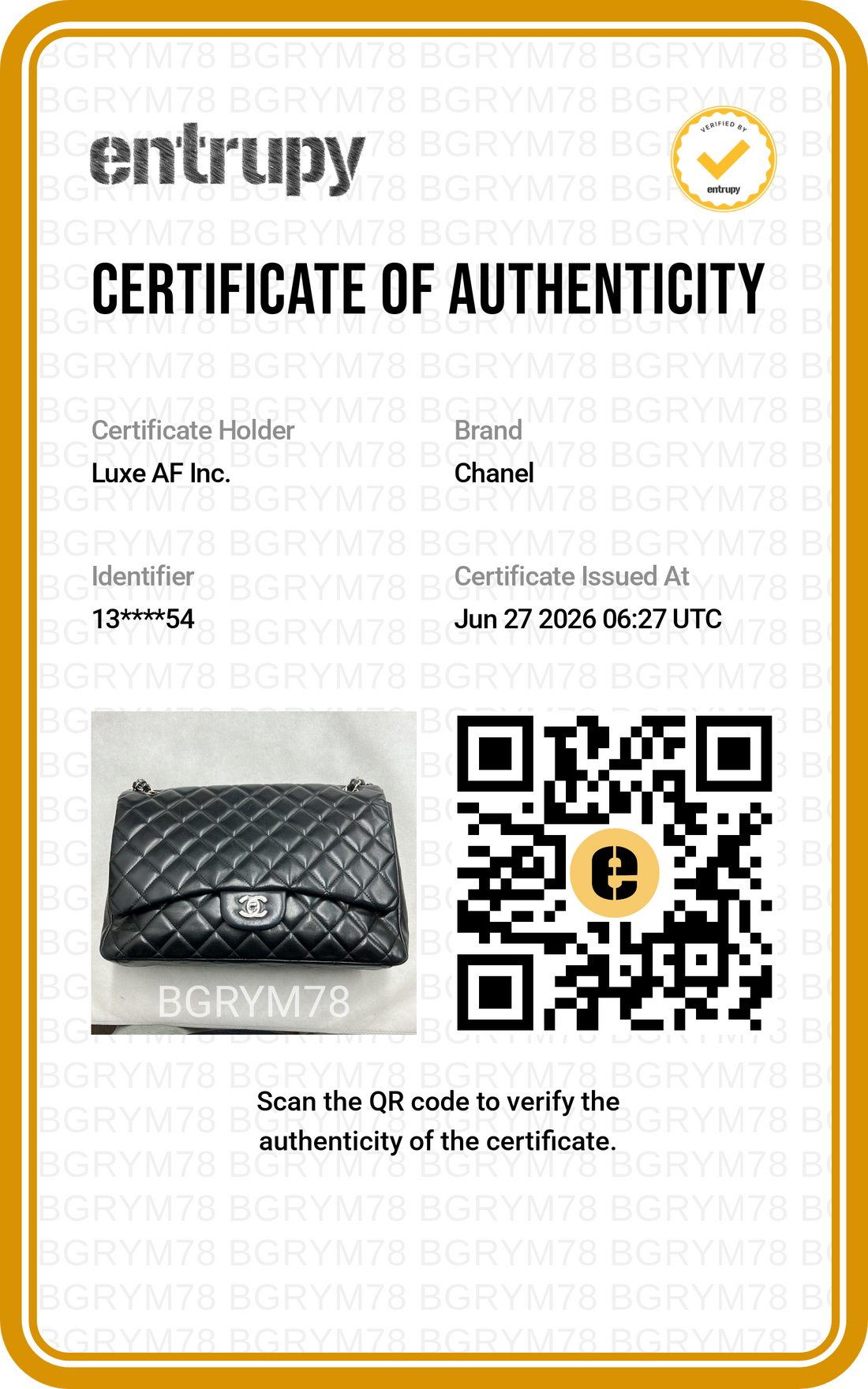 Chanel Classic Flap Black Quilted Leather Maxi Shoulder Bag With Silver Buckle(13***54) CC2466
