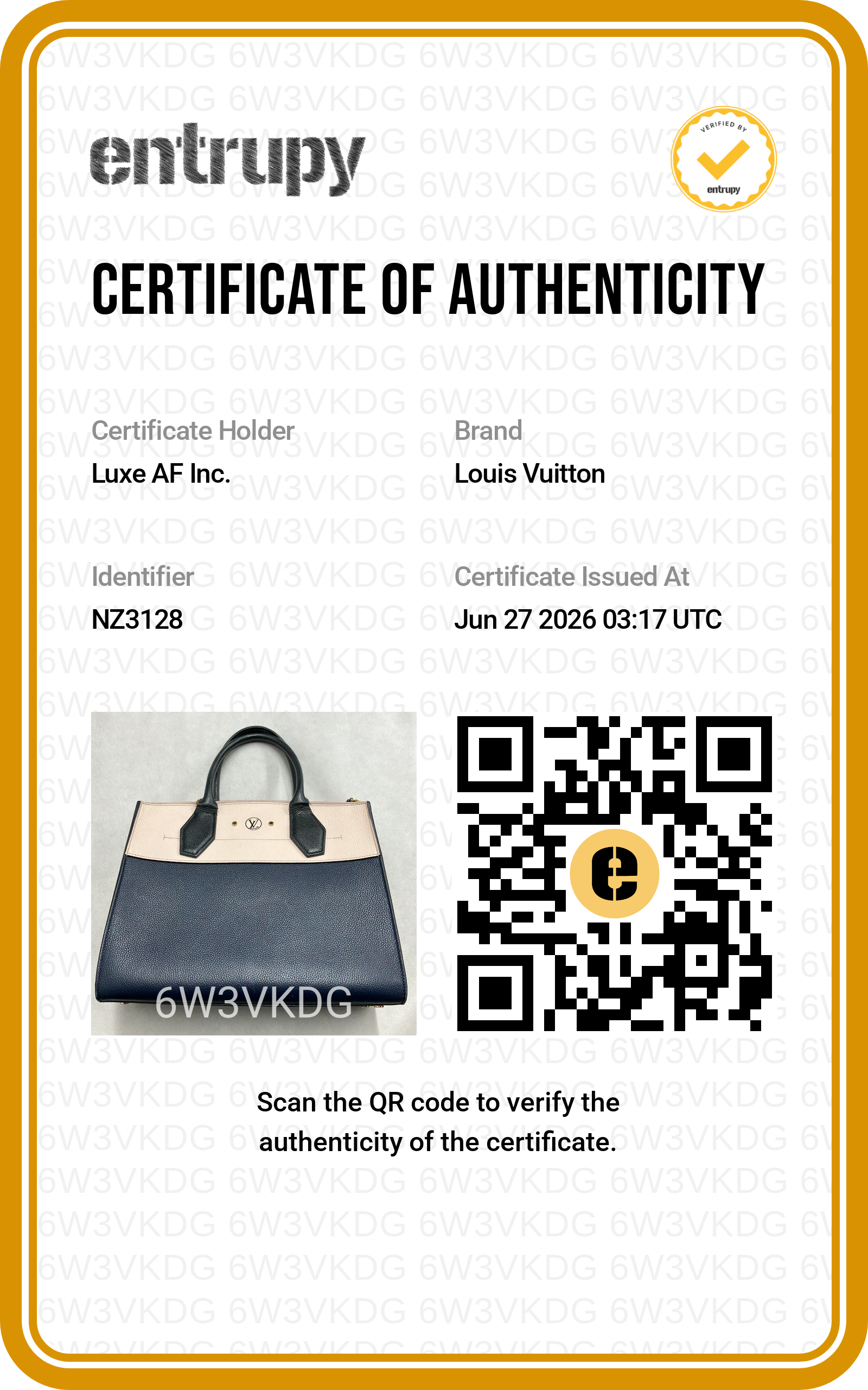 Louis Vuitton City Steamer Blue/Beige Taurillon Leather Handle Bag LV3239