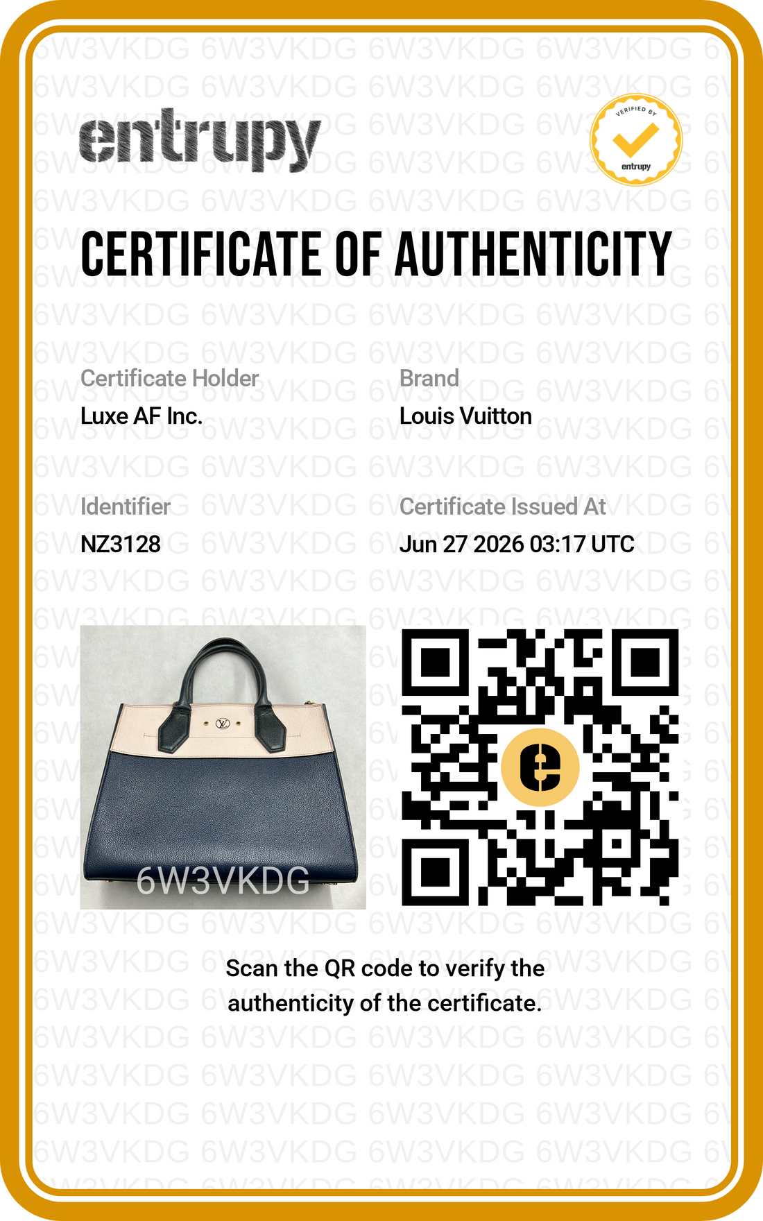 Louis Vuitton City Steamer Blue/Beige Taurillon Leather Handle Bag LV3239