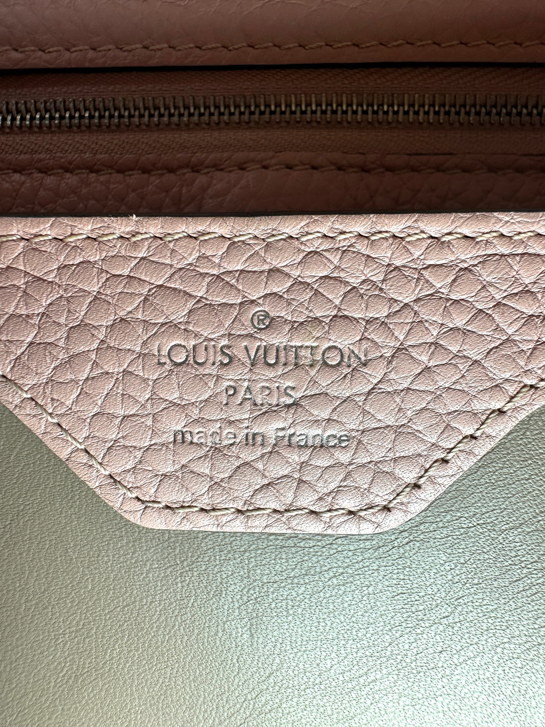 Louis Vuitton Capucines BB Pink Taurillon Leather Handle Bag LV3158